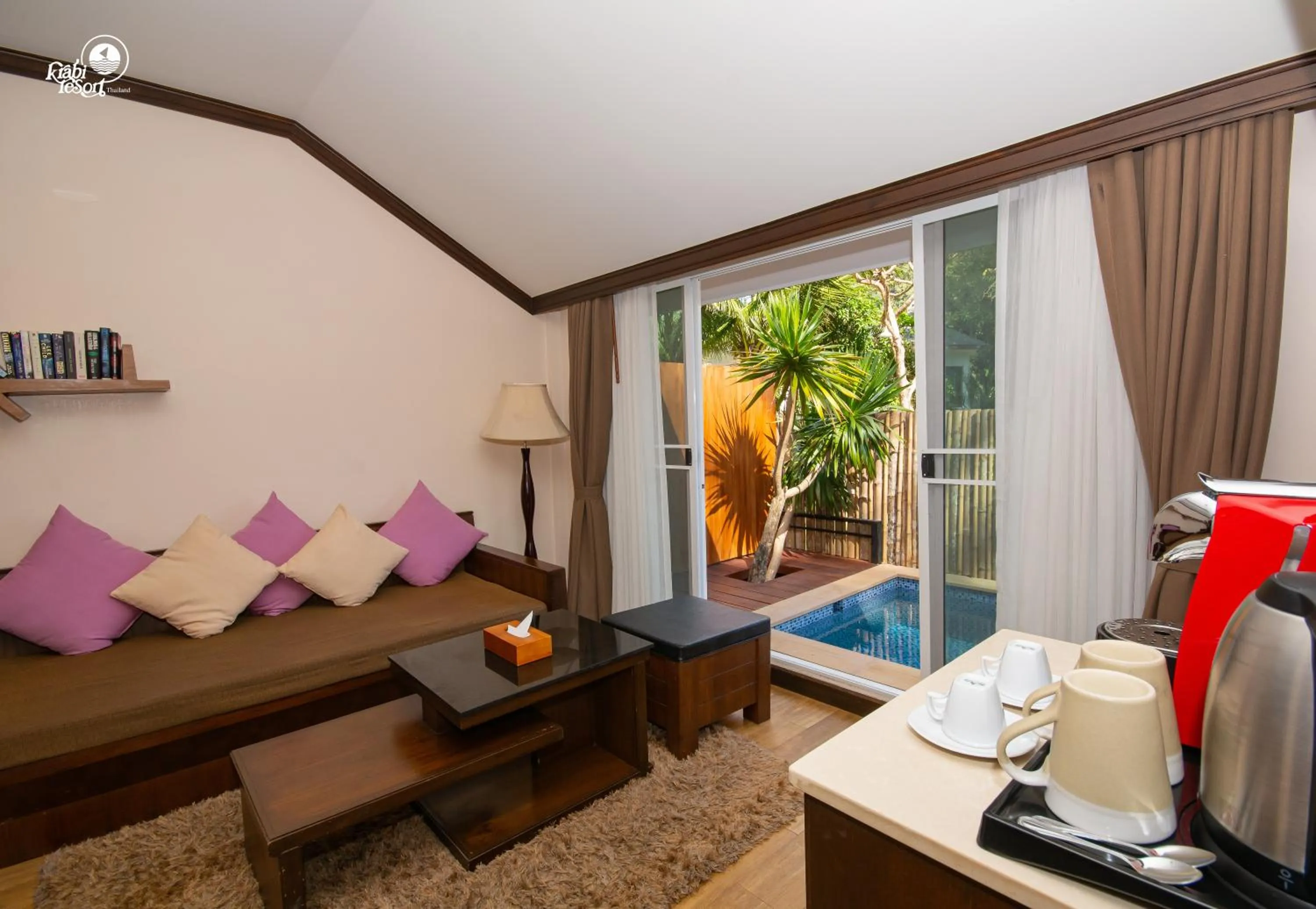 Living room in Krabi Resort