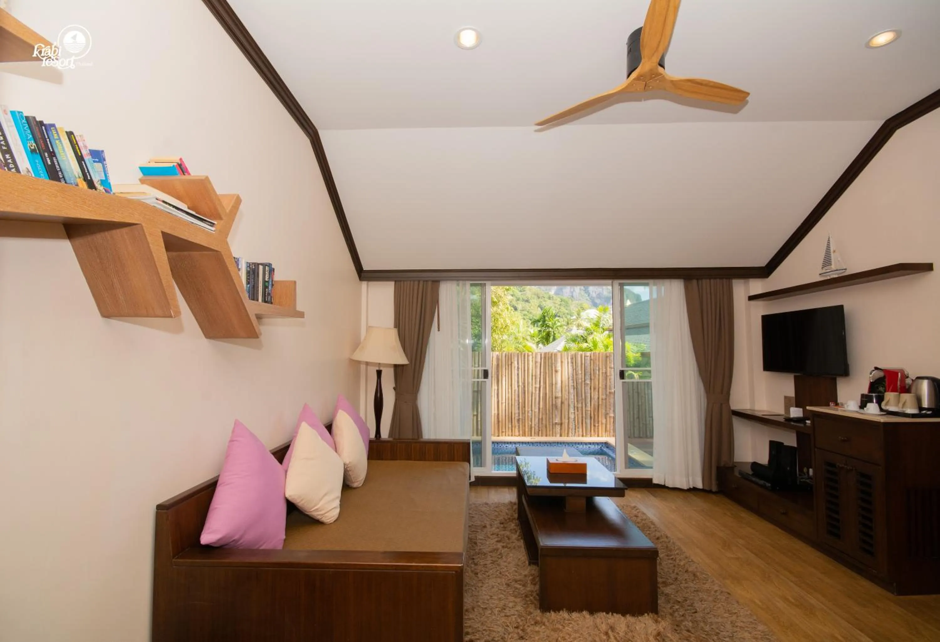 Living room in Krabi Resort