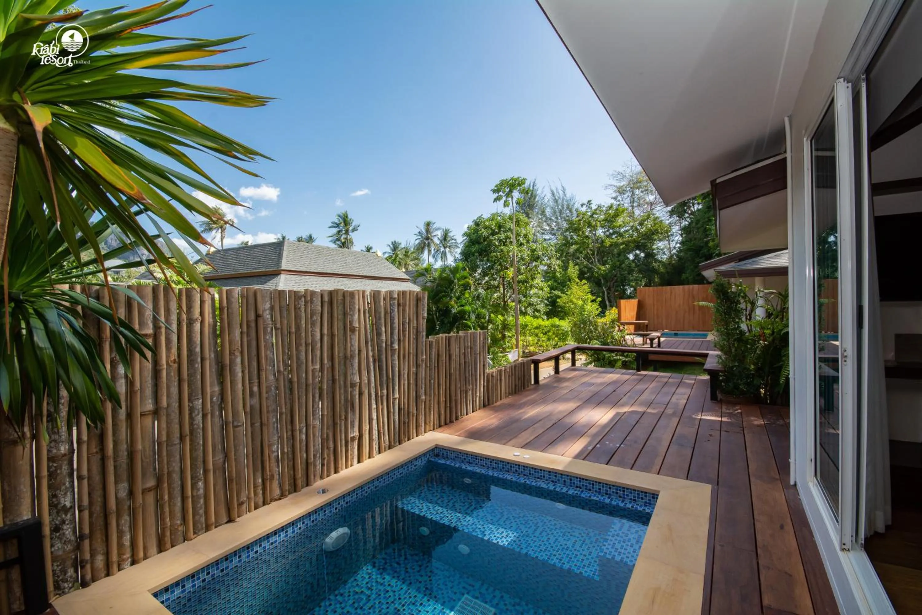 Swimming pool in Krabi Resort