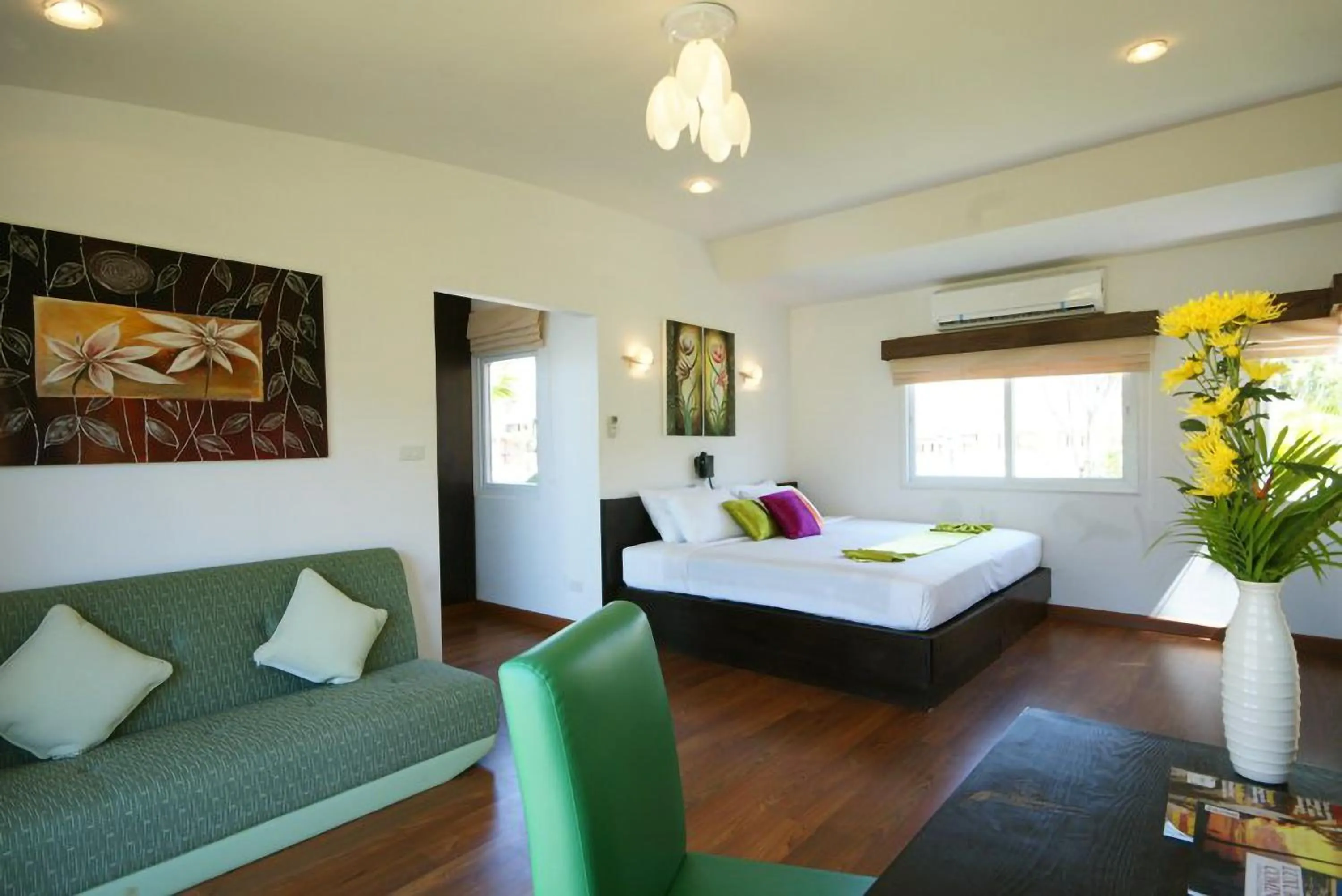 Bed in Palm Paradise, Aonang Resort