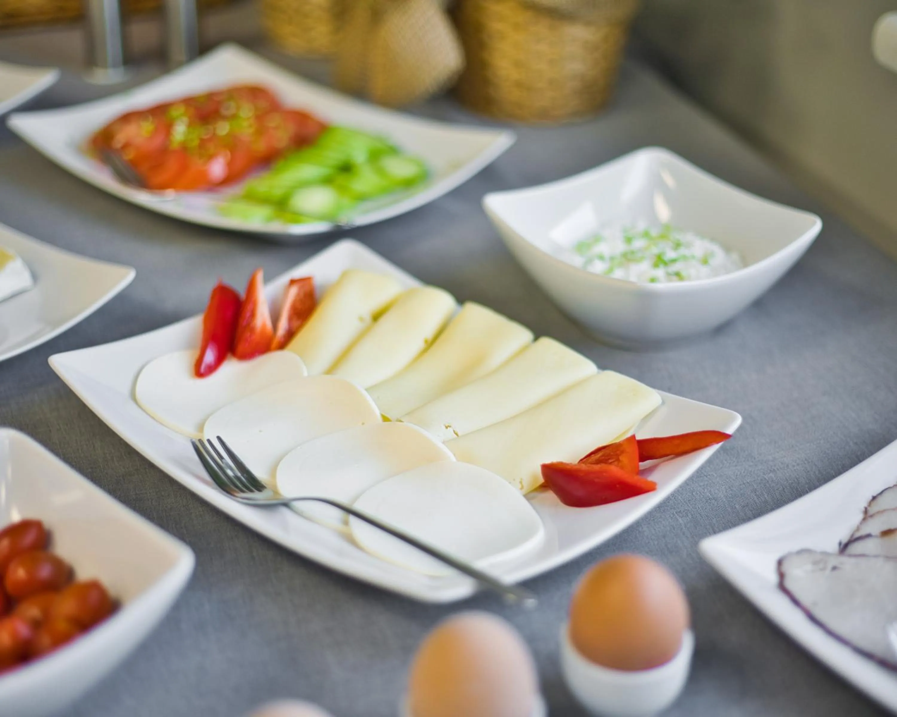 Breakfast in Hostel Azymut