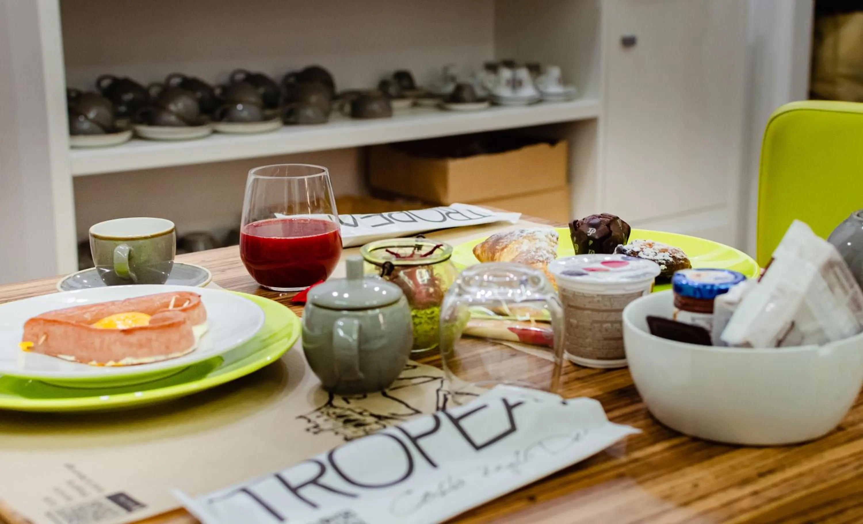 Continental breakfast in B&B Vanity