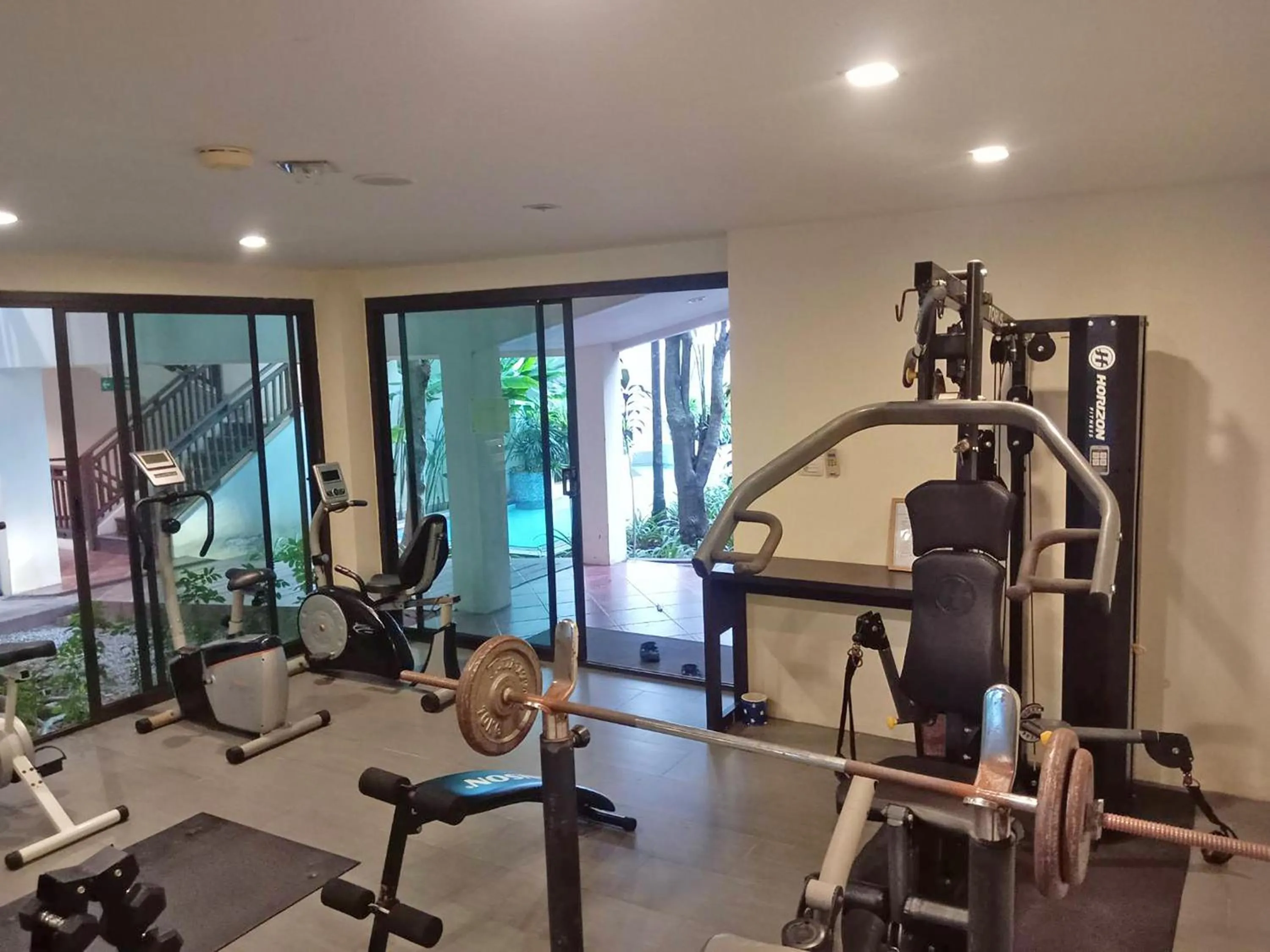 Fitness centre/facilities in Anyavee Tubkaek Beach Resort