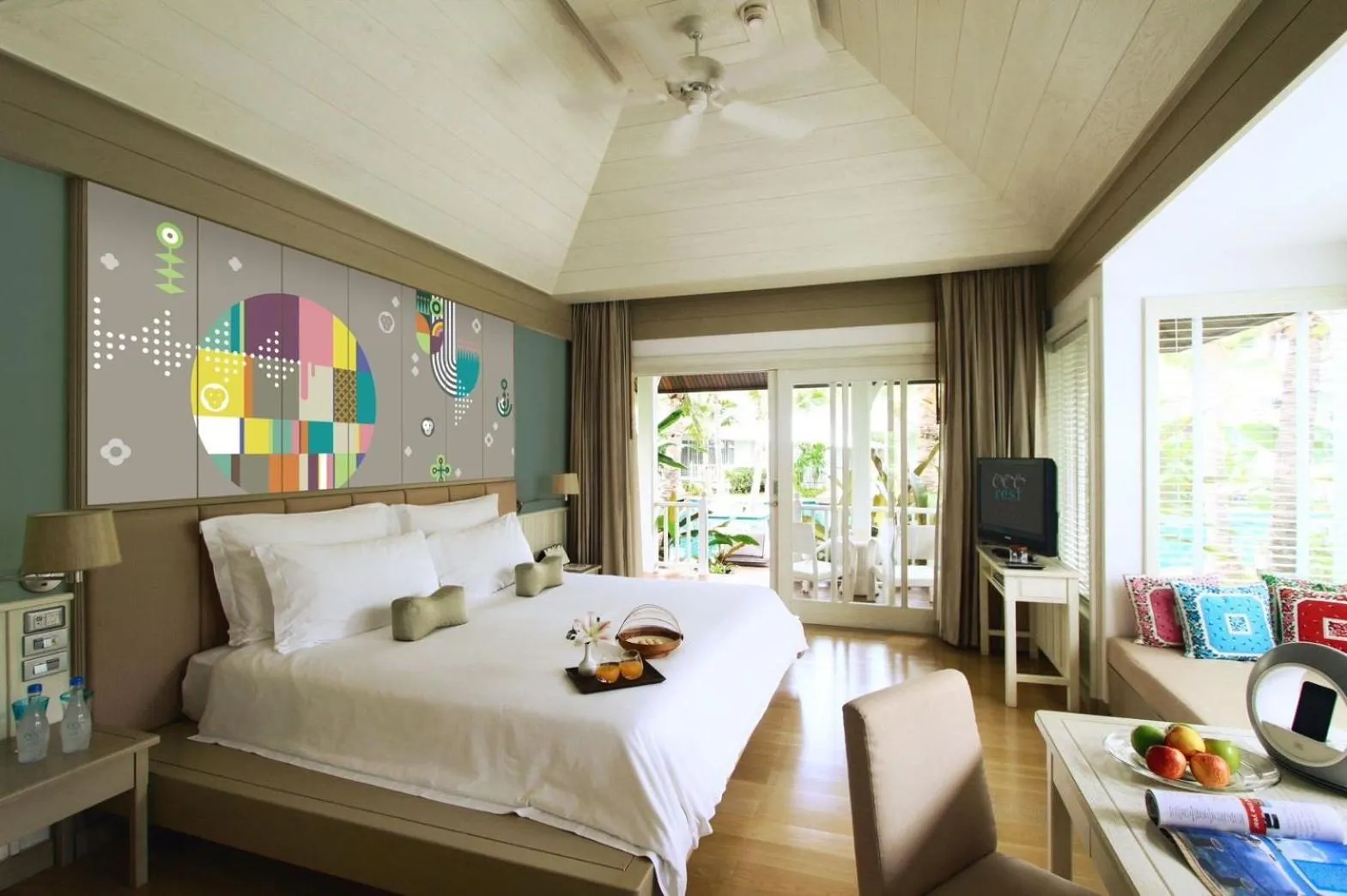 Bedroom, Bed in Rest Detail Hotel Hua Hin