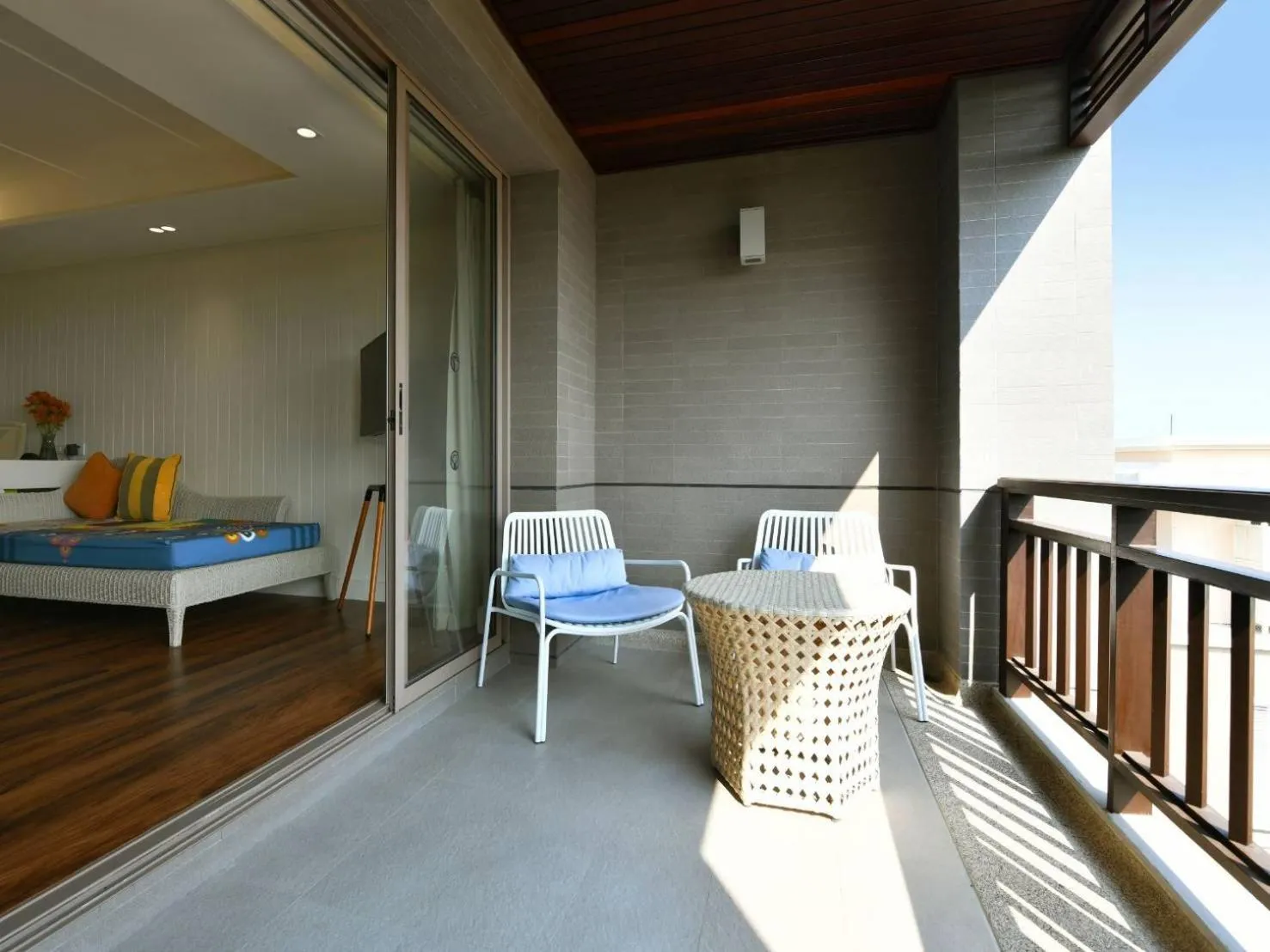 Balcony/Terrace, Bed in Rest Detail Hotel Hua Hin