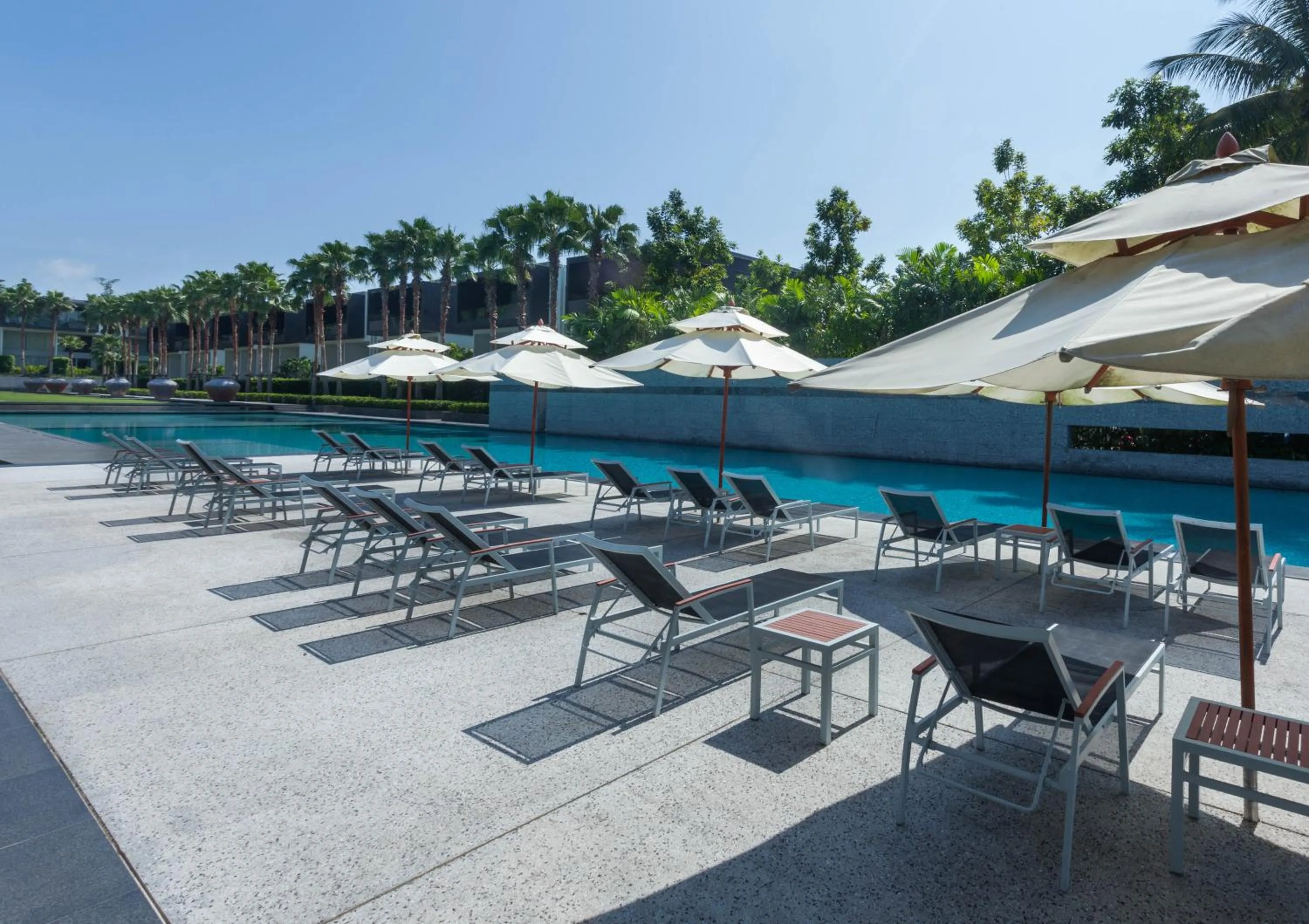 Swimming pool in Baan Yamu Private Villa by RESAVA