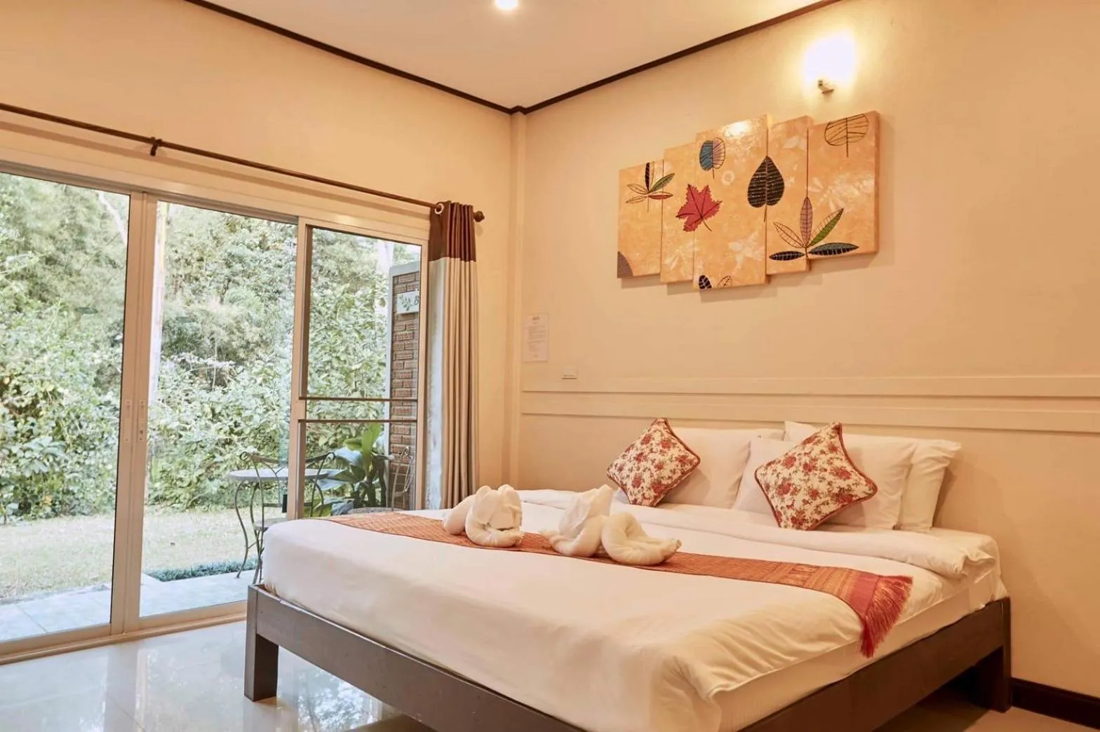 Bed in Marisa Resort & Spa Chiang Dao