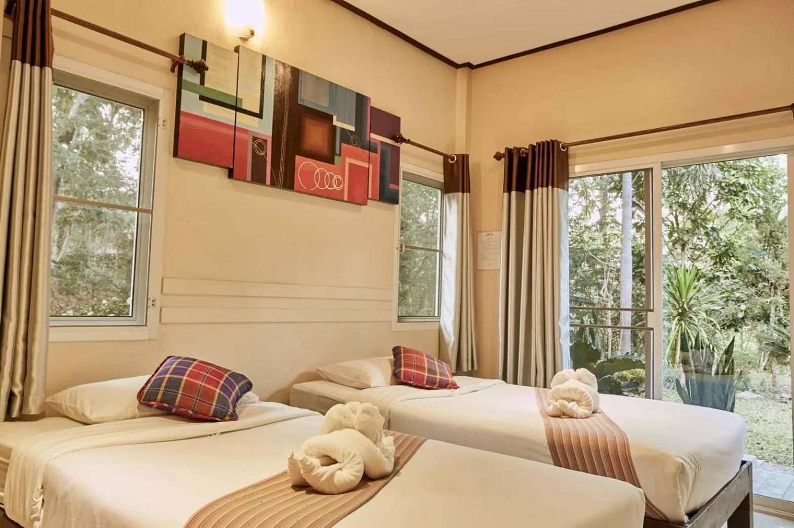 Bed in Marisa Resort & Spa Chiang Dao