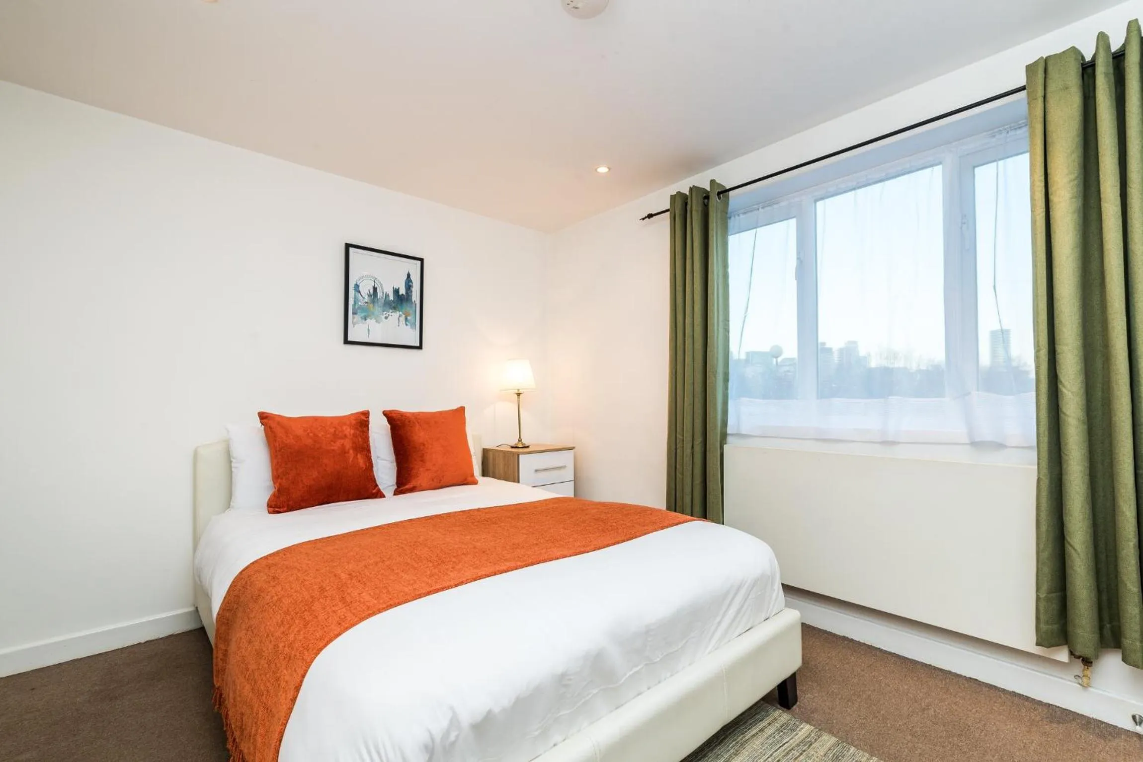 Bed in Riverbank Stay