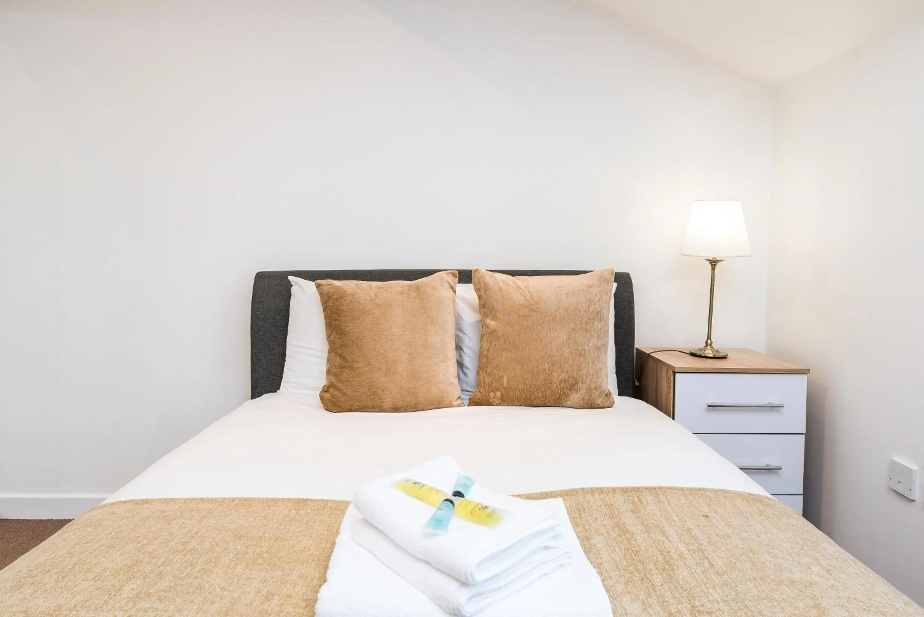 Bed in Riverbank Stay