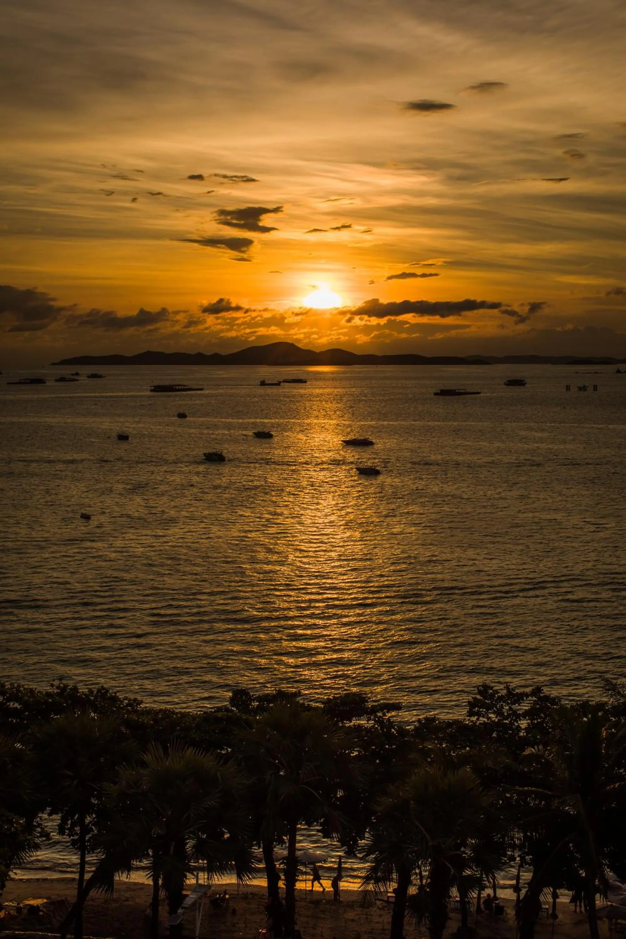 Sunset in Sandalay Resort