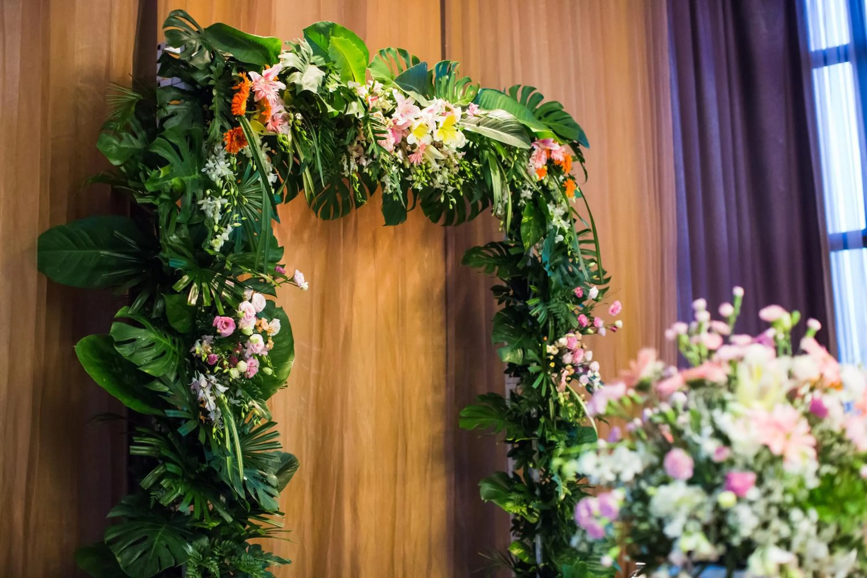 Decorative detail in Sandalay Resort