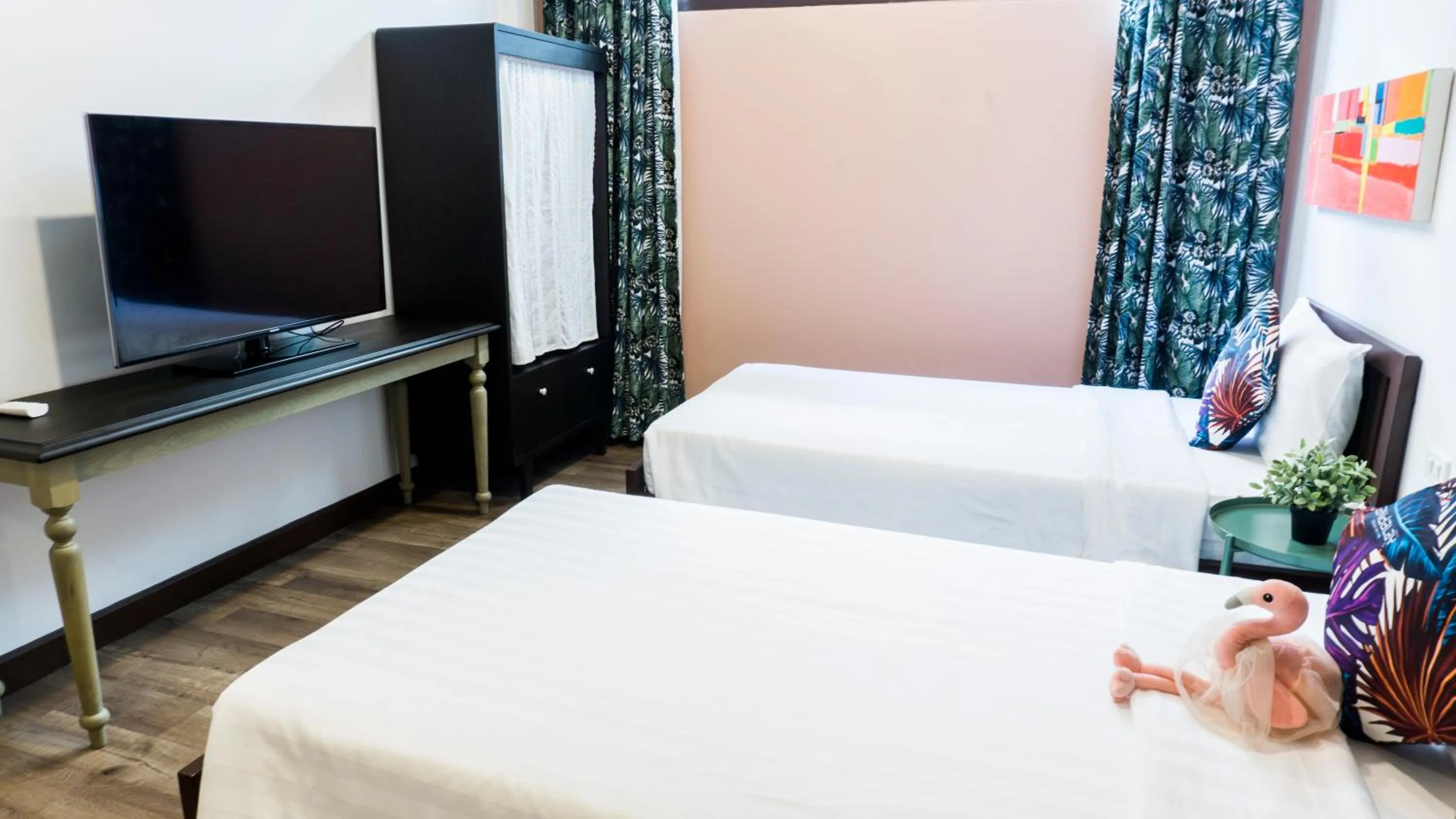 Bed in Sandalay Resort