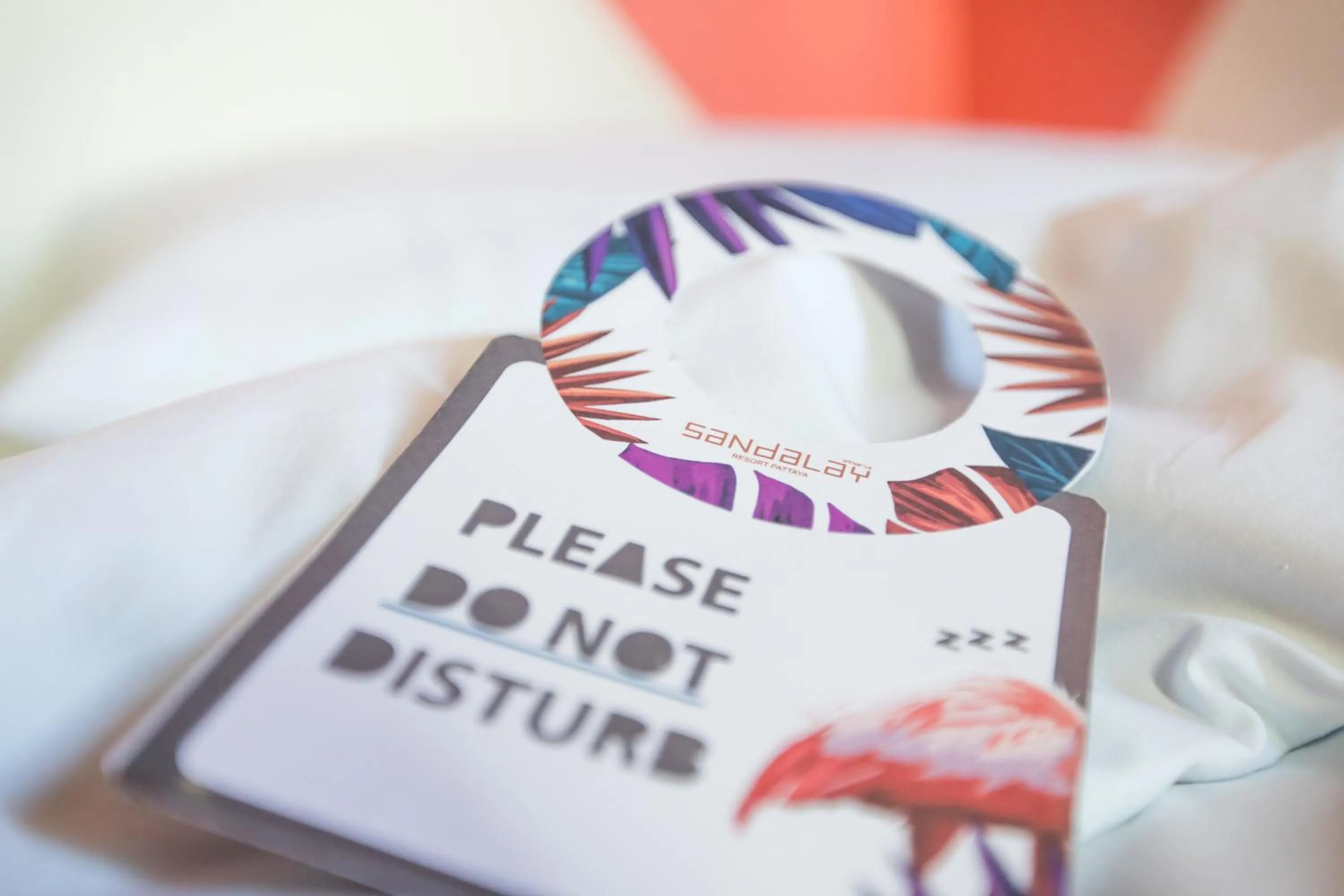 Bed in Sandalay Resort