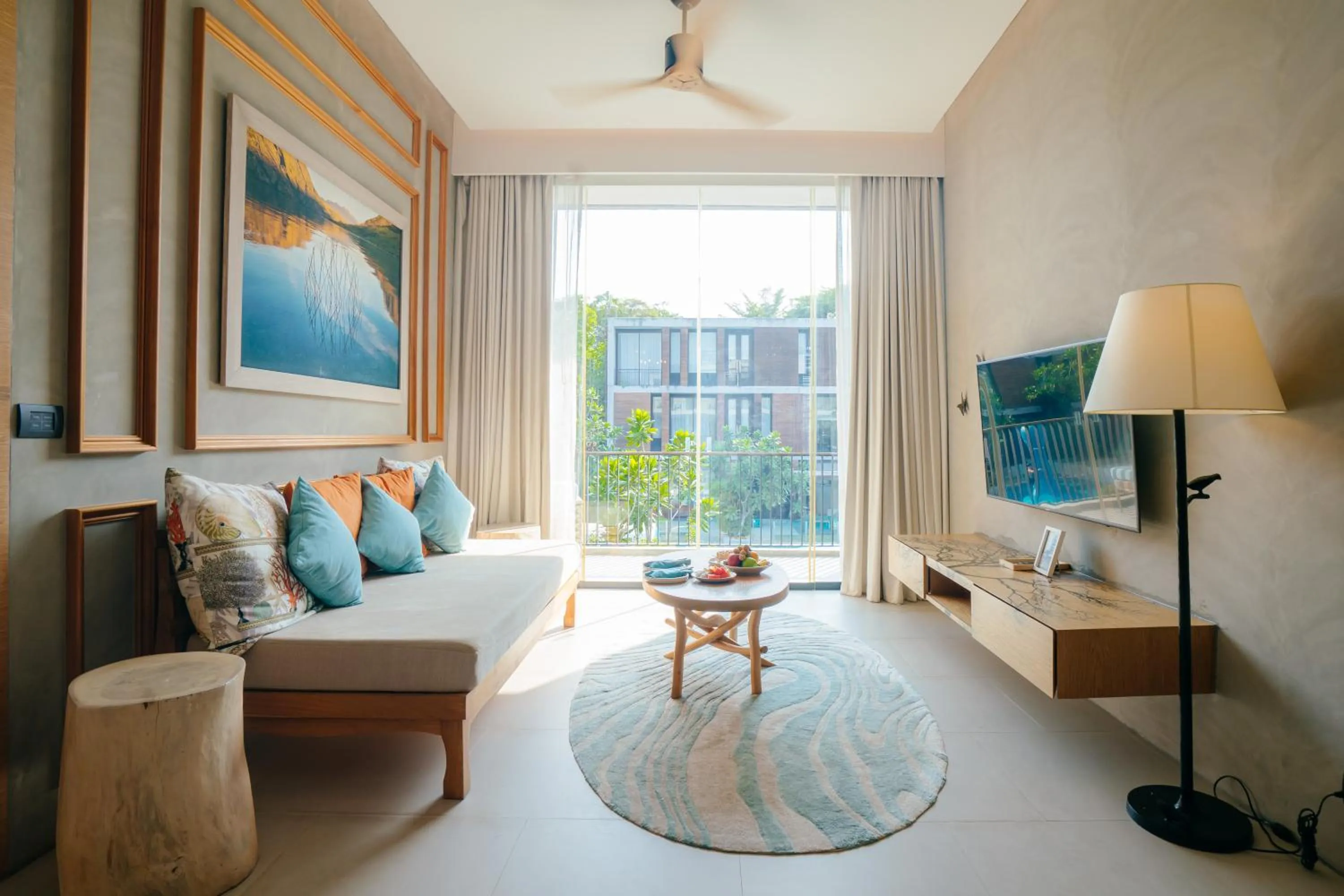 Living room, Bed in SO/ Sofitel Hua Hin