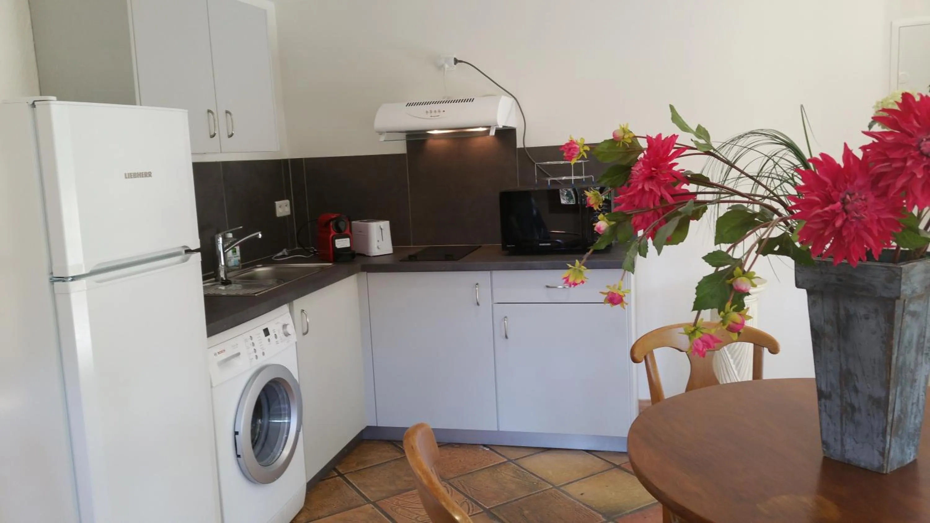 Kitchen or kitchenette in Le Clos du Loup