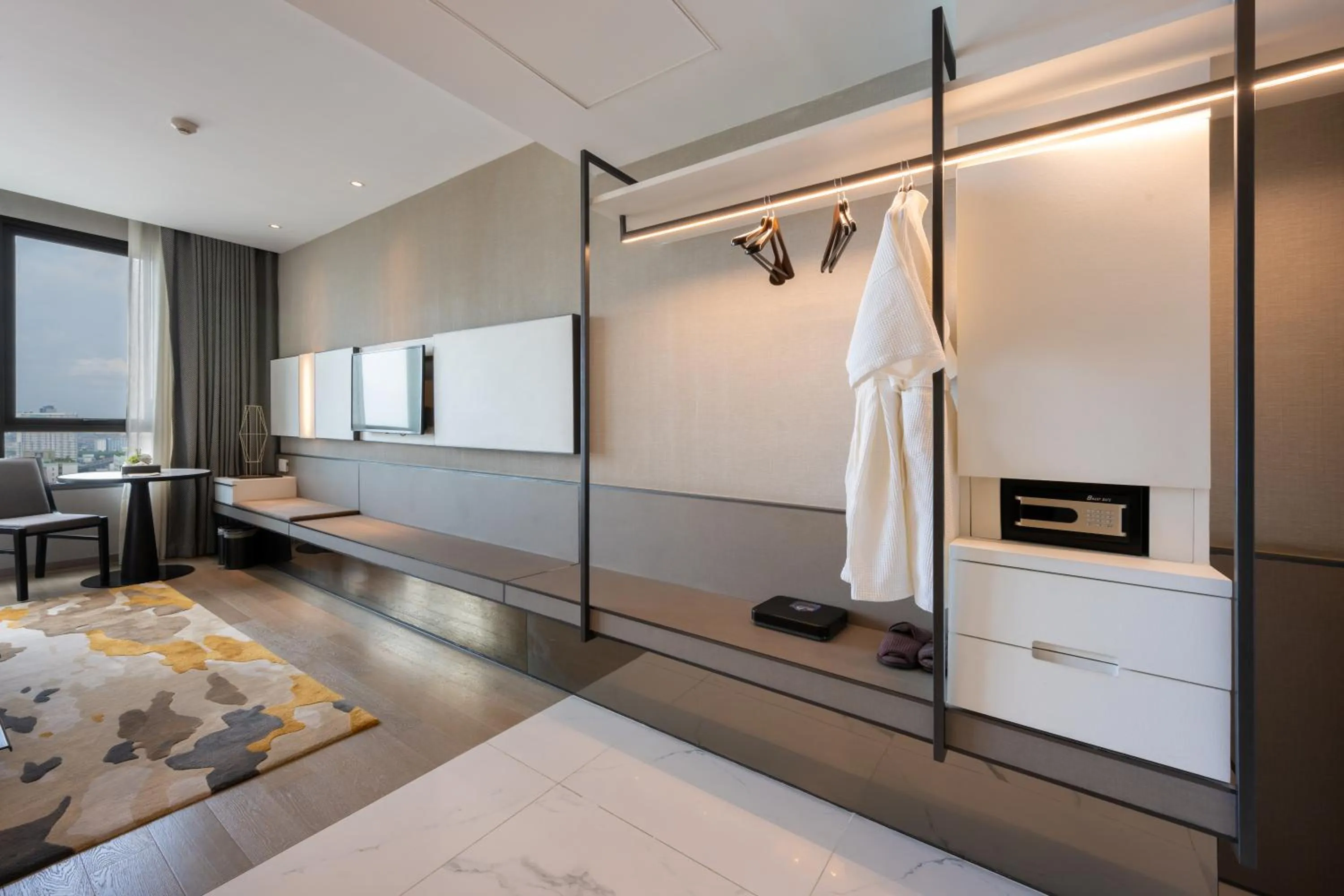 Area and facilities, Bed in Grand Richmond Stylish Convention Hotel