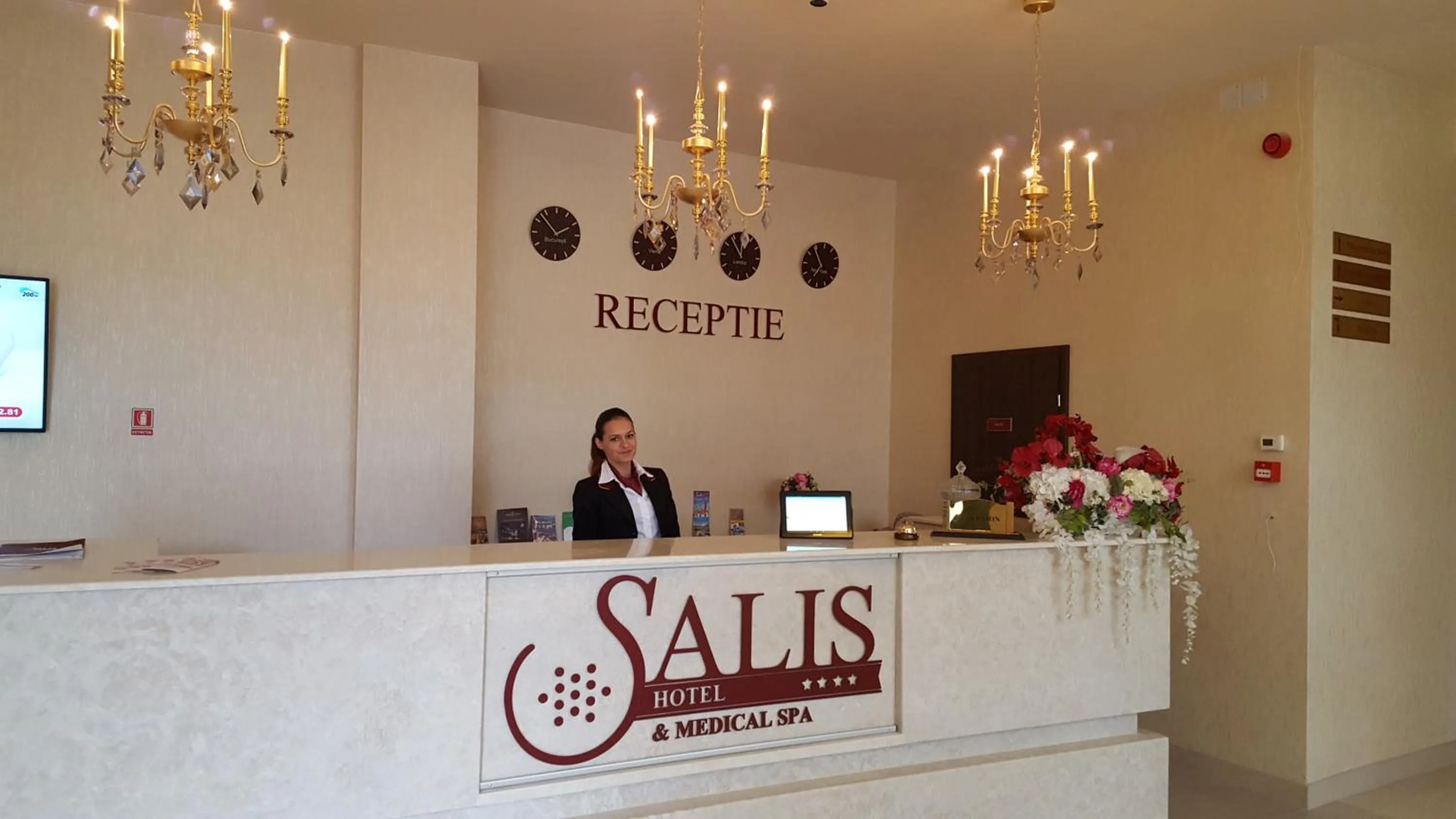 Lobby or reception in Salis Hotel & Medical Spa