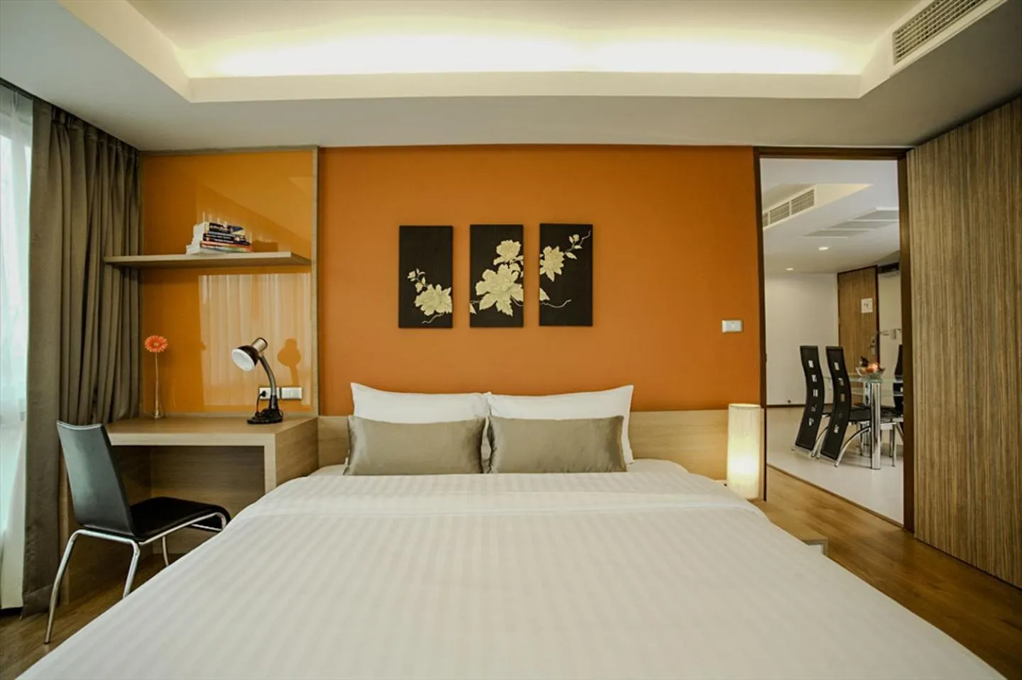 Bed in Olive Hotel & Residence Bangkok Sukhumvit 101 near True Digital Park