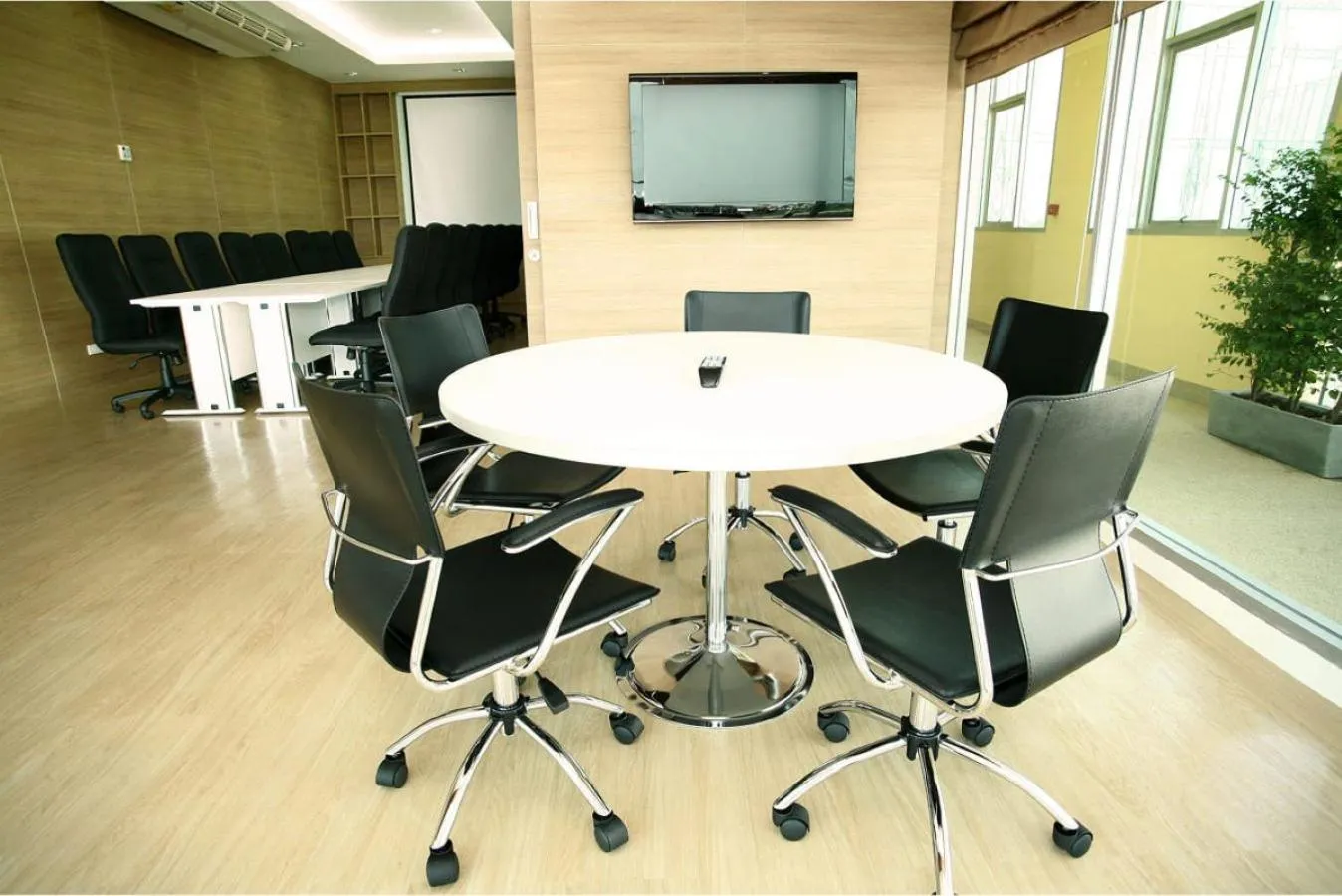 Meeting/conference room in Olive Hotel & Residence Bangkok Sukhumvit 101 near True Digital Park