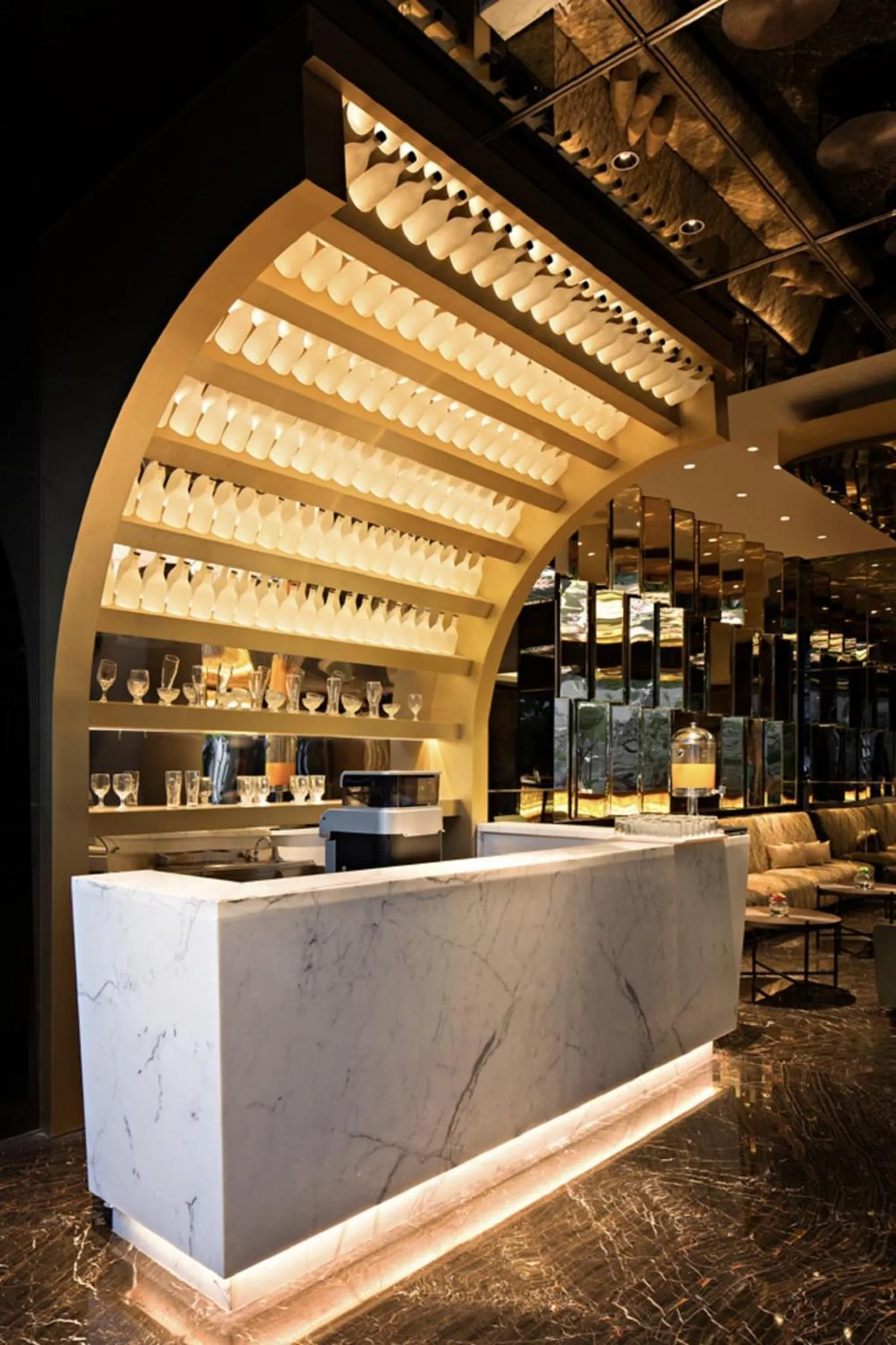 Lounge or bar in AONE Hotel