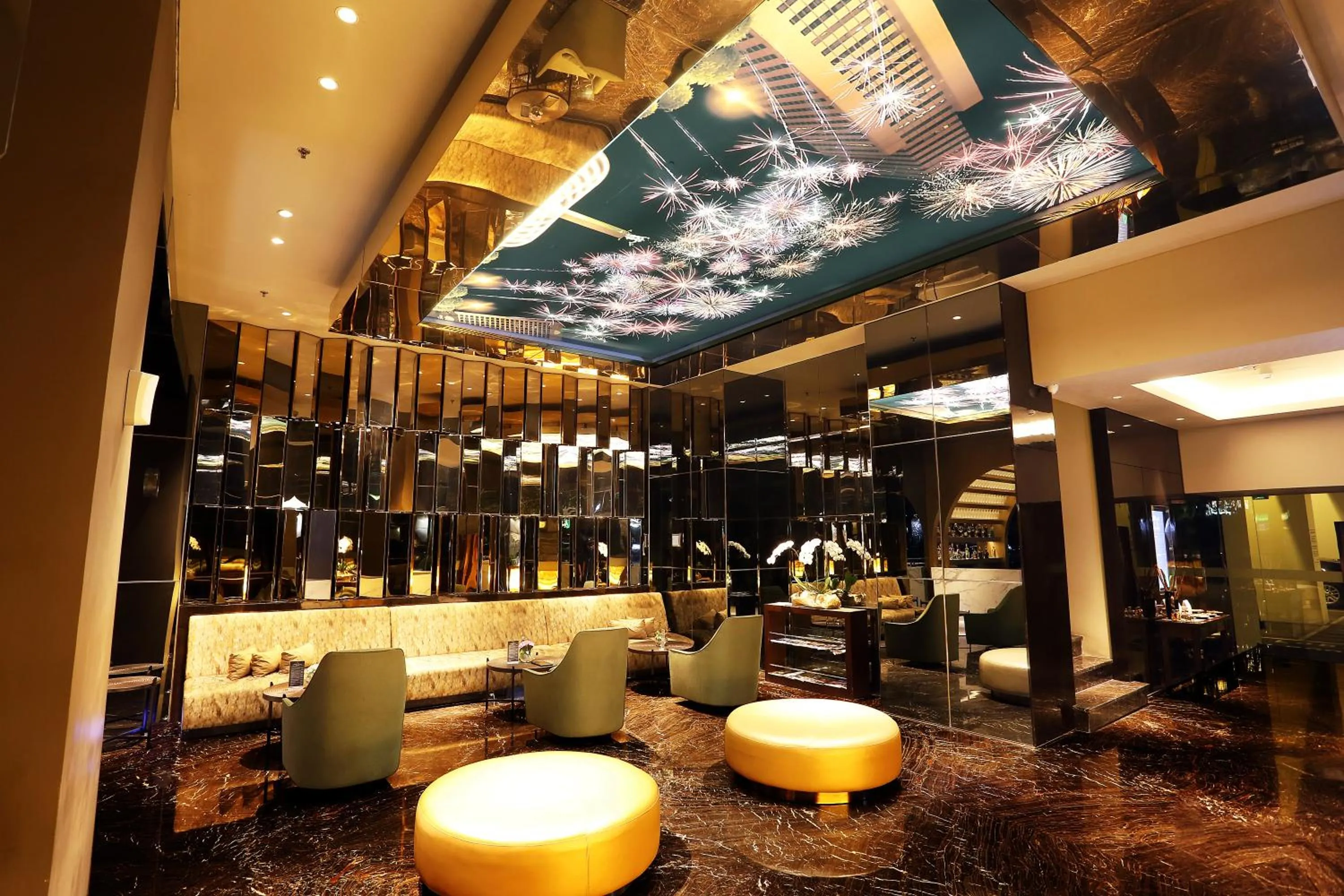 Lobby or reception in AONE Hotel