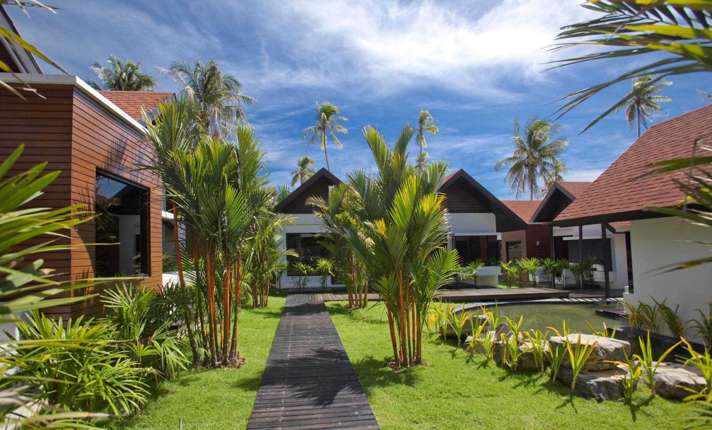 Garden in Aava Resort and Spa