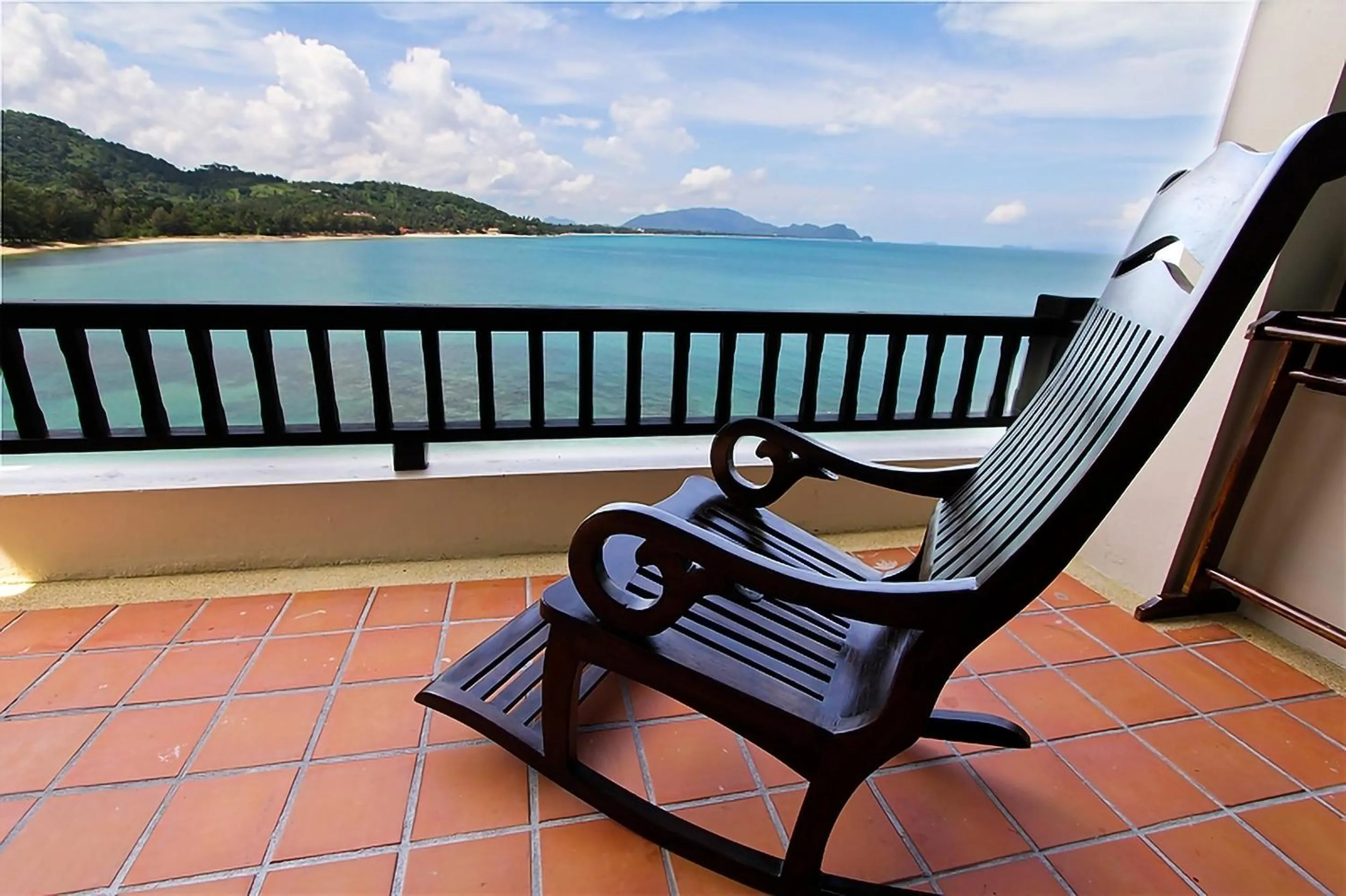 Balcony/Terrace in Racha Kiri Resort & Spa, Khanom