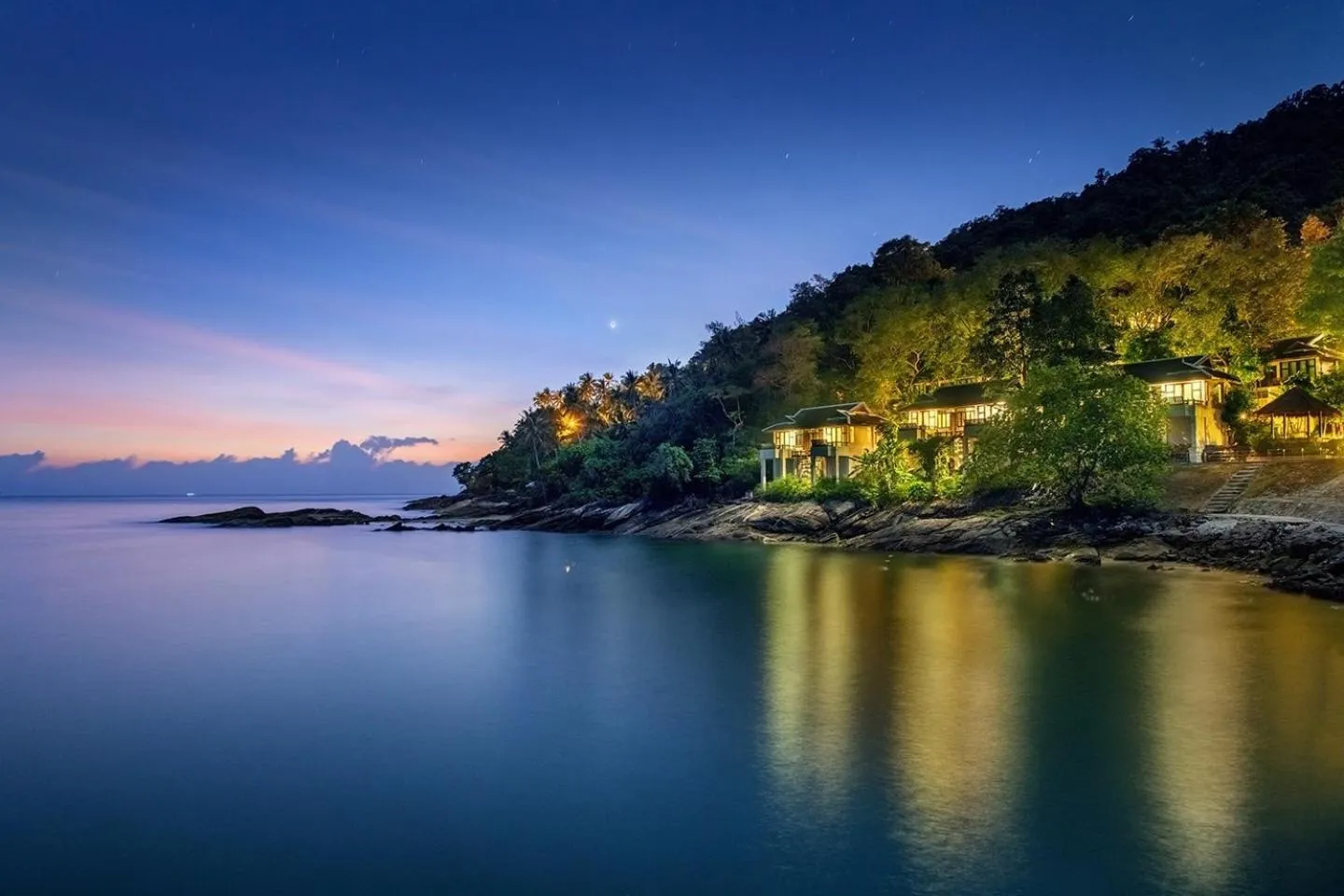 Natural landscape in Racha Kiri Resort & Spa, Khanom