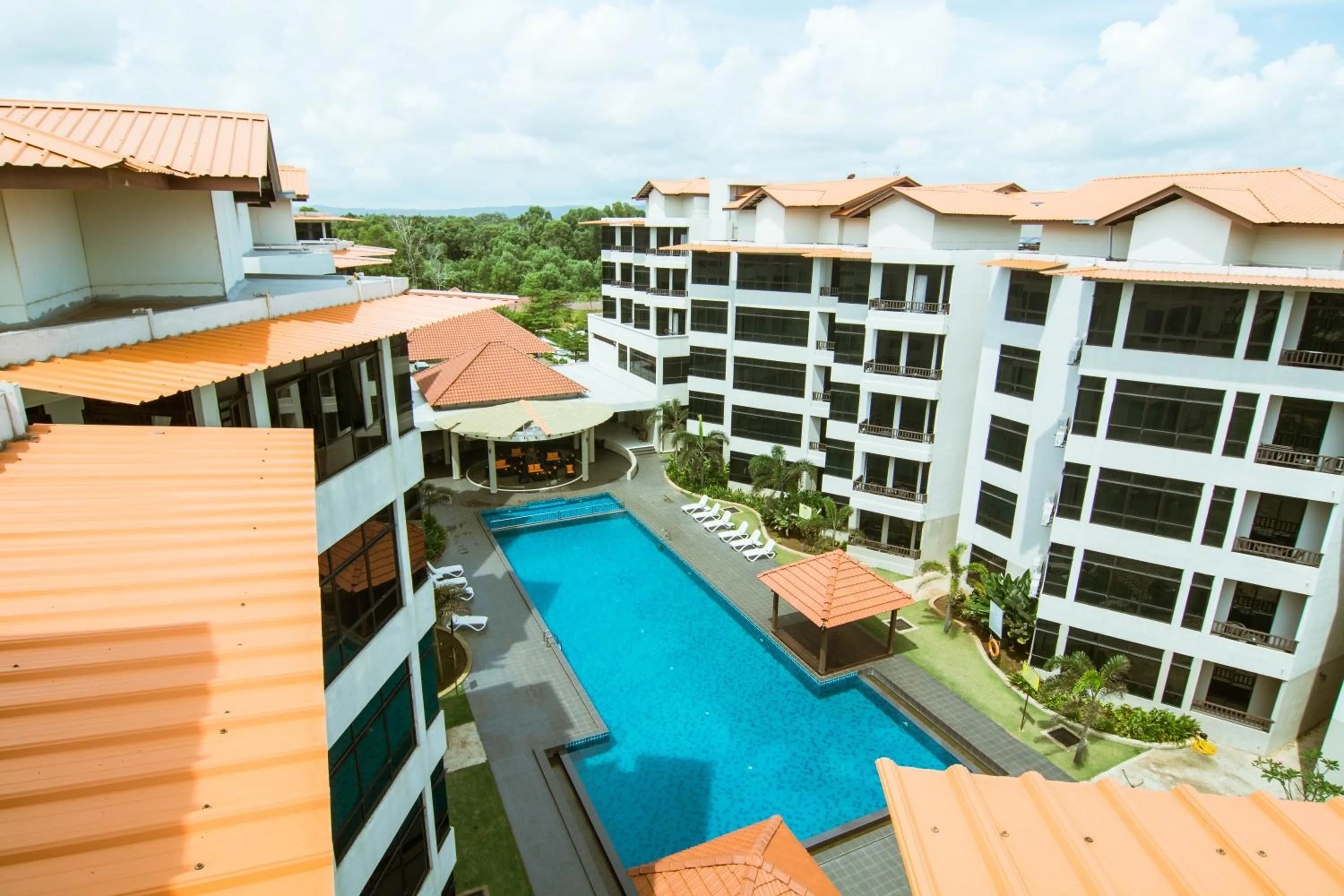 Bird's eye view in Holiday Homes At Samsuria Resort