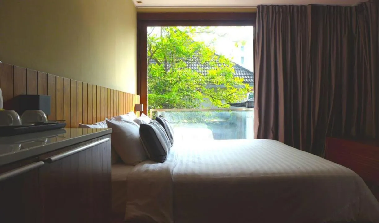 Bed in LUXX Langsuan Hotel - SHA Plus