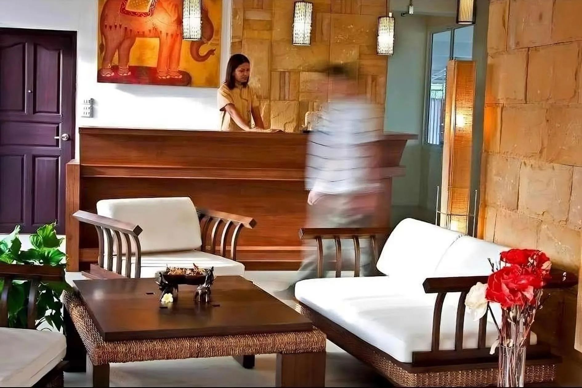 Lobby or reception in Plai And Herbs Suvarnabhumi Airport