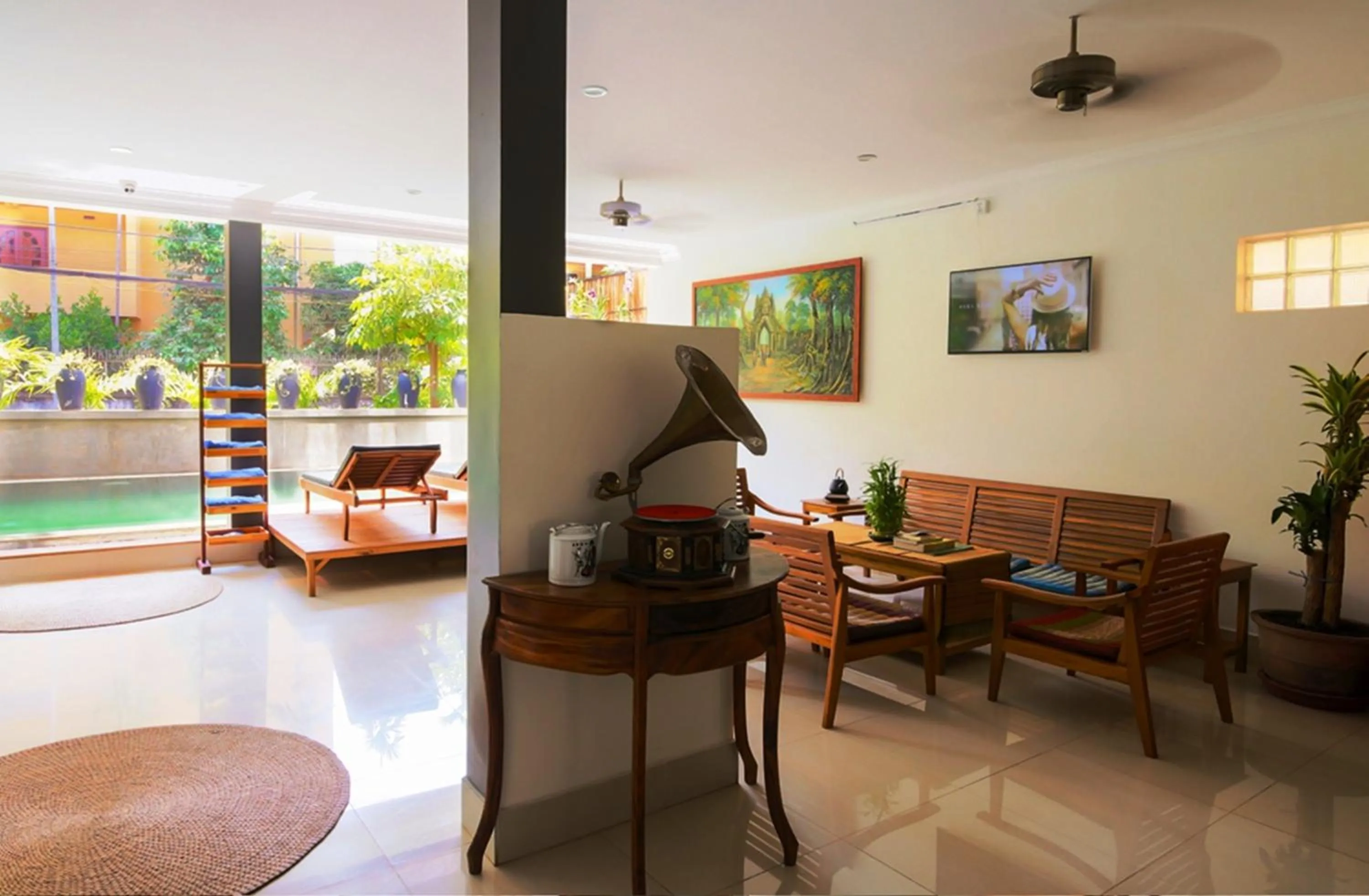 Lobby or reception in Plumeria Hotel & Spa