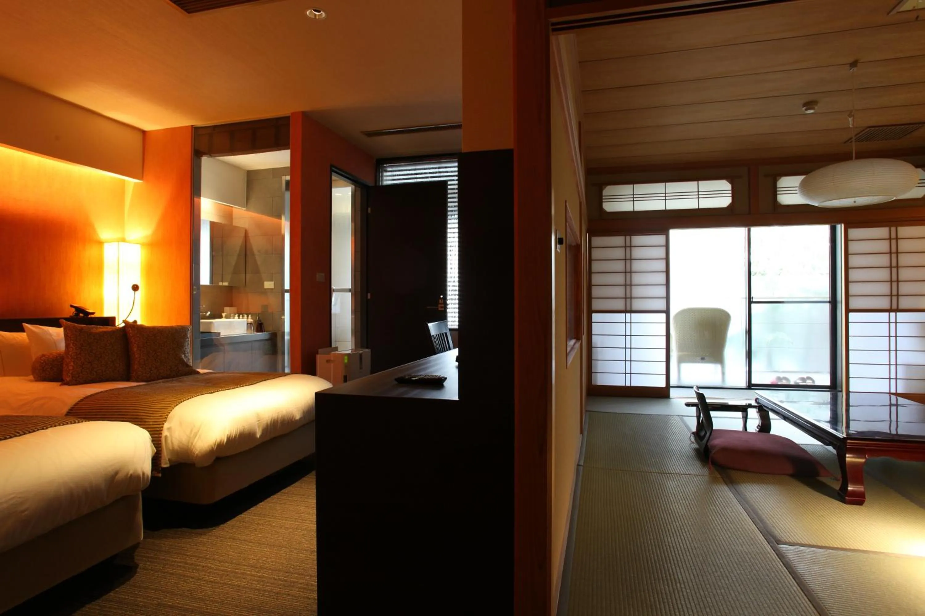 Photo of the whole room, Bed in Kitanokaze Saryo (Adult Only)