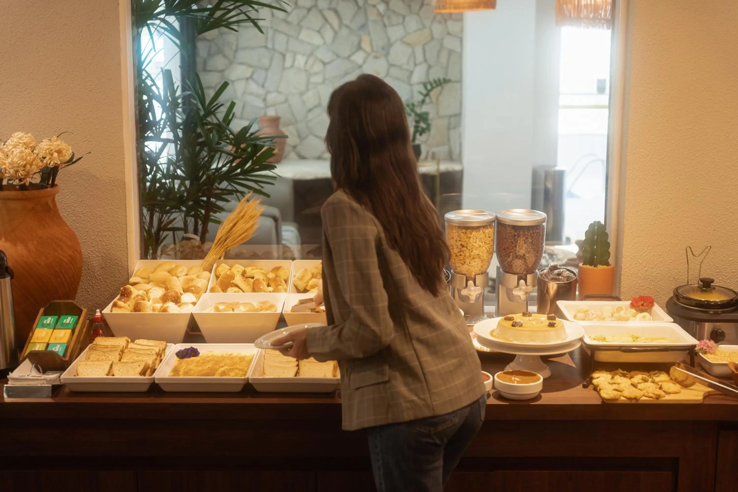 Buffet breakfast in Fortaleza Mar Hotel