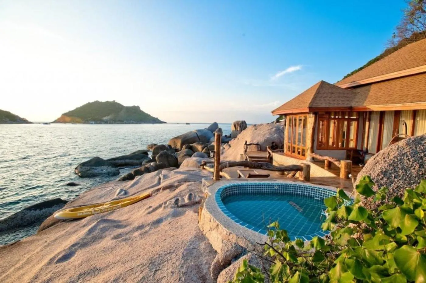 Panoramic Seafront Triple Villa in Dusit Buncha Koh Tao by Riya Group