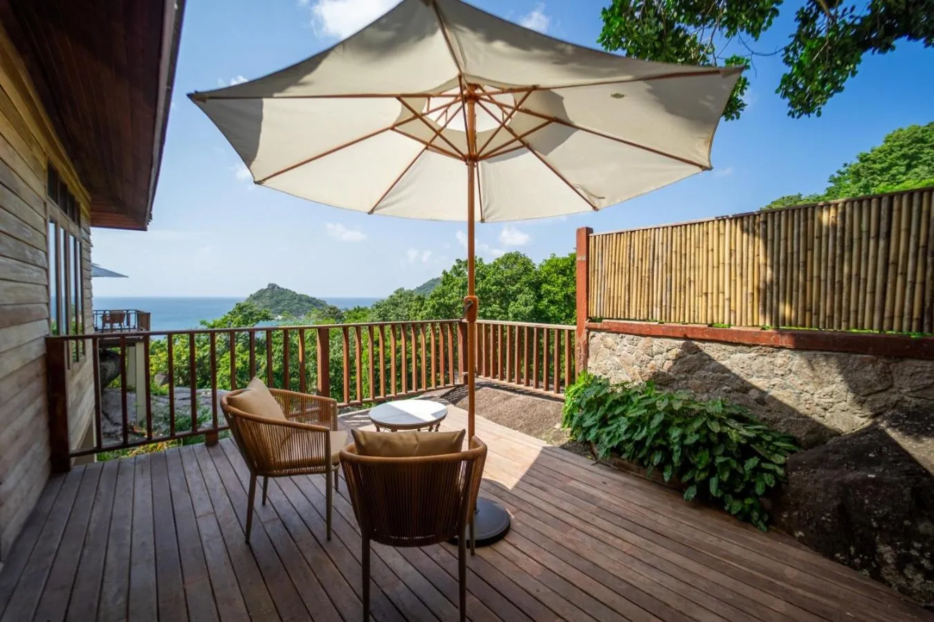 Patio in Dusit Buncha Koh Tao by Riya Group