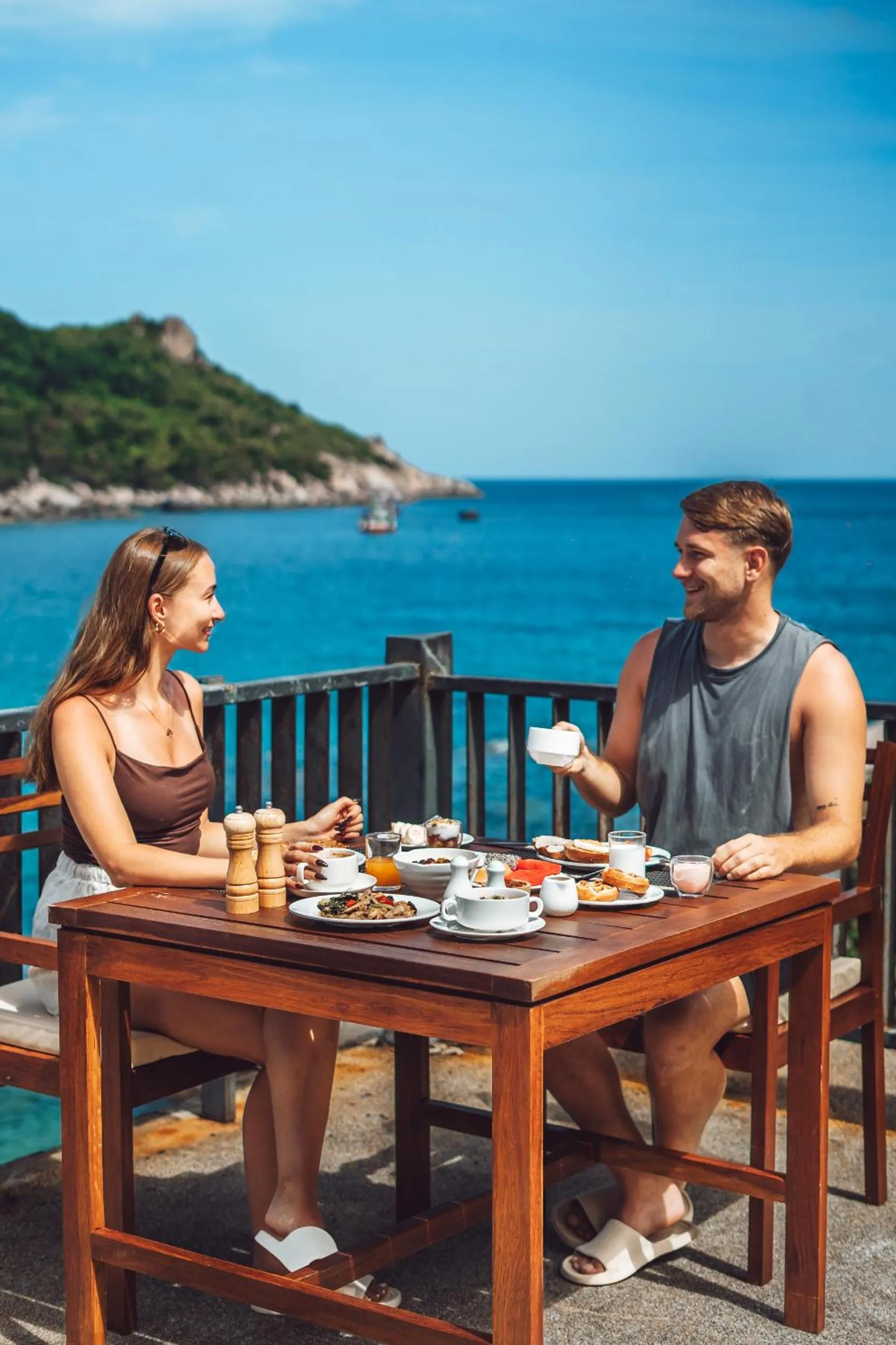 Breakfast in Dusit Buncha Koh Tao by Riya Group
