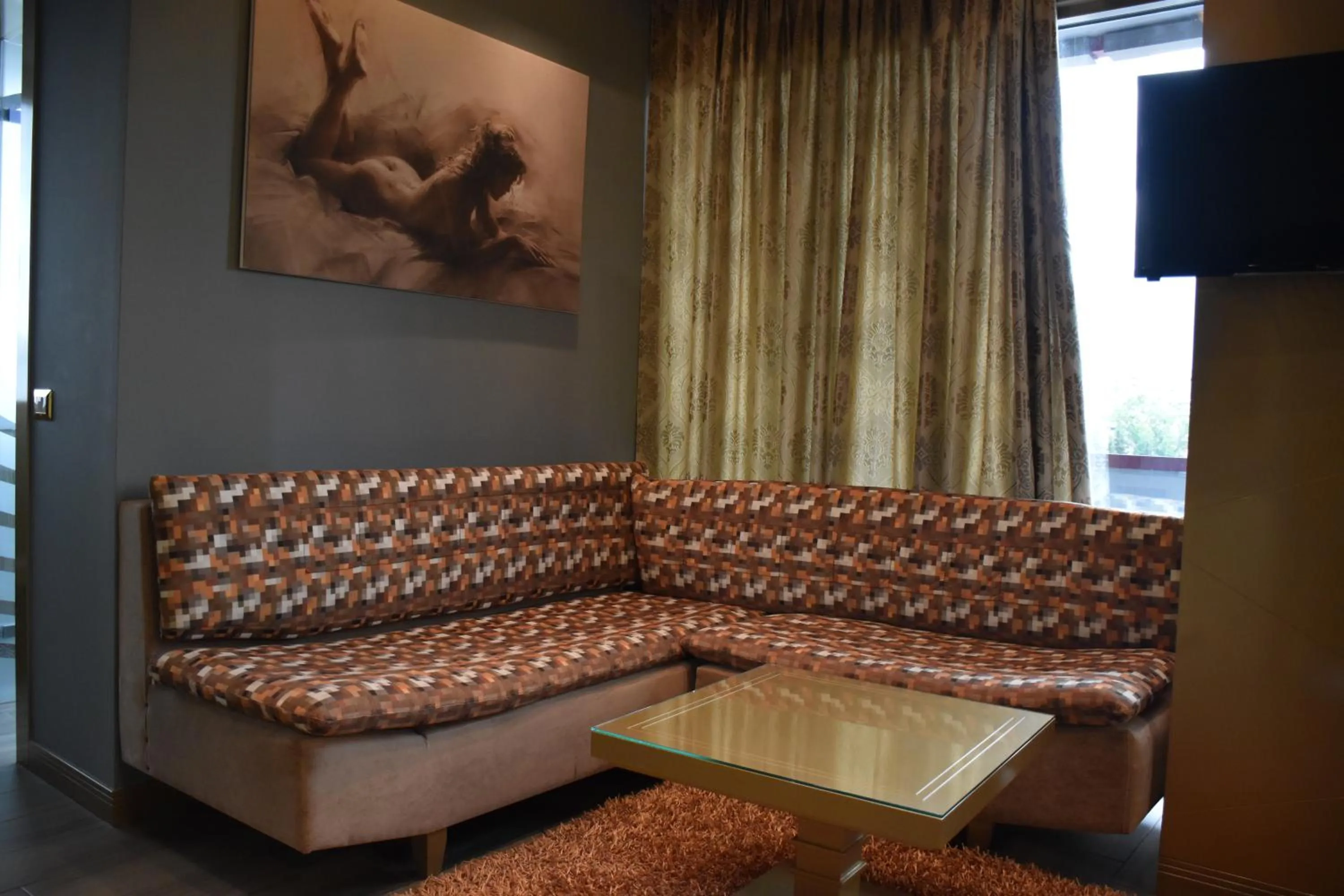 Seating area in New W Hotel