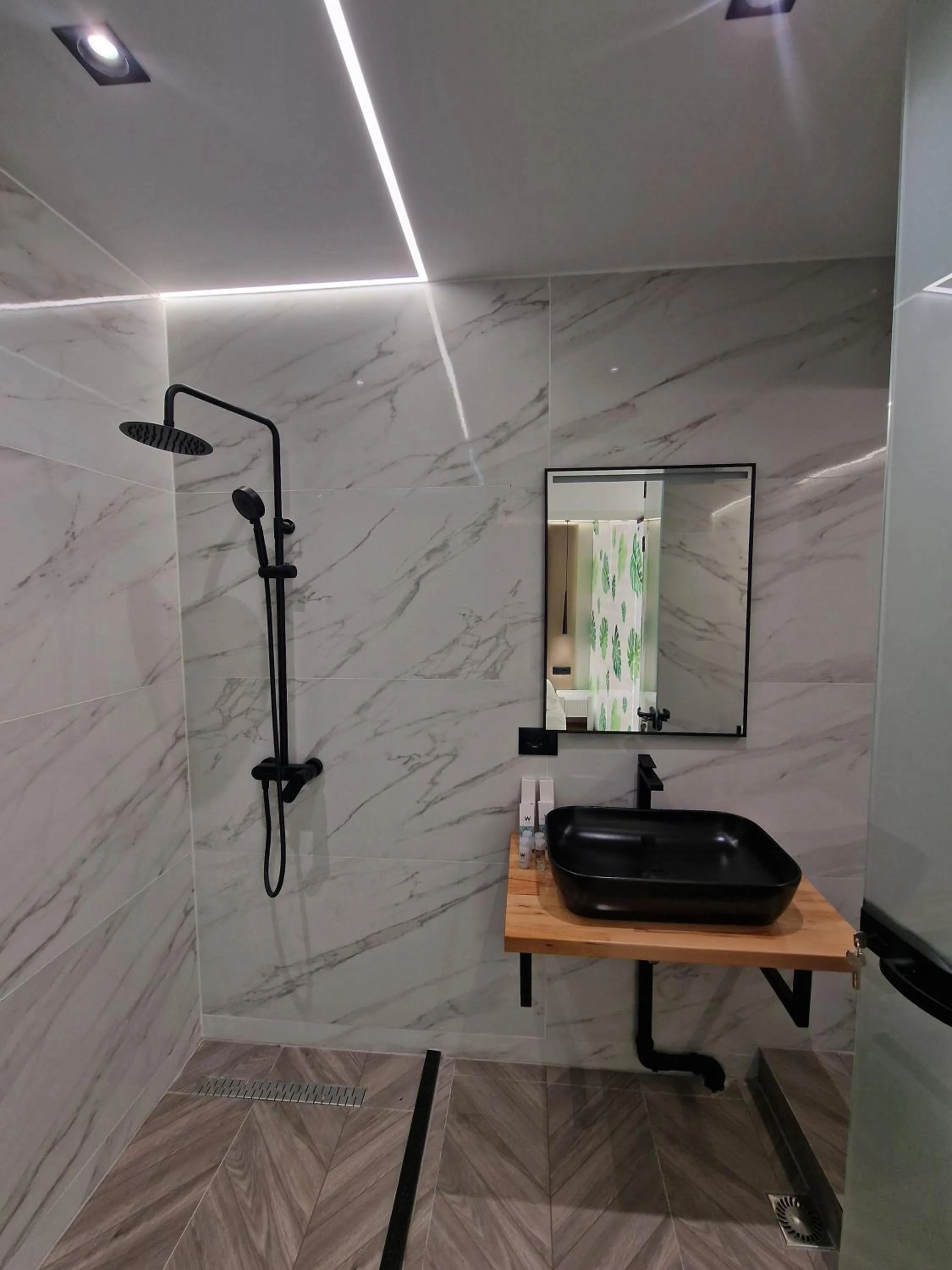 Shower in New W Hotel