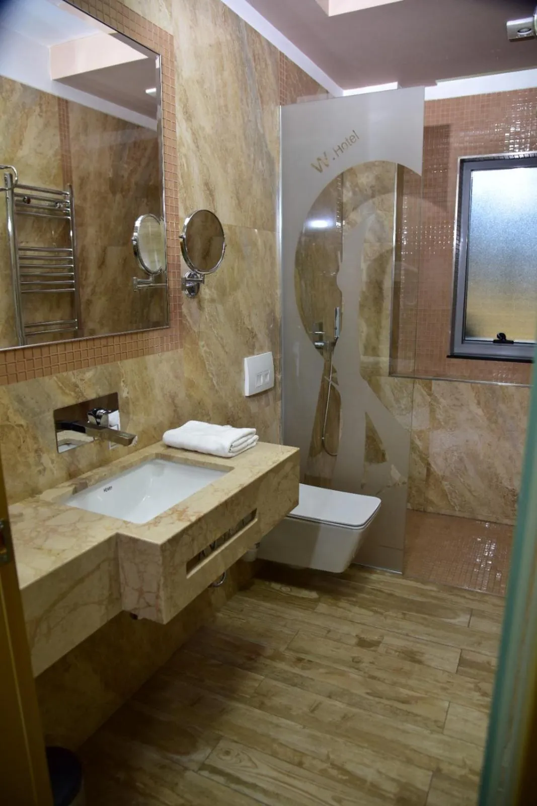 Shower in New W Hotel