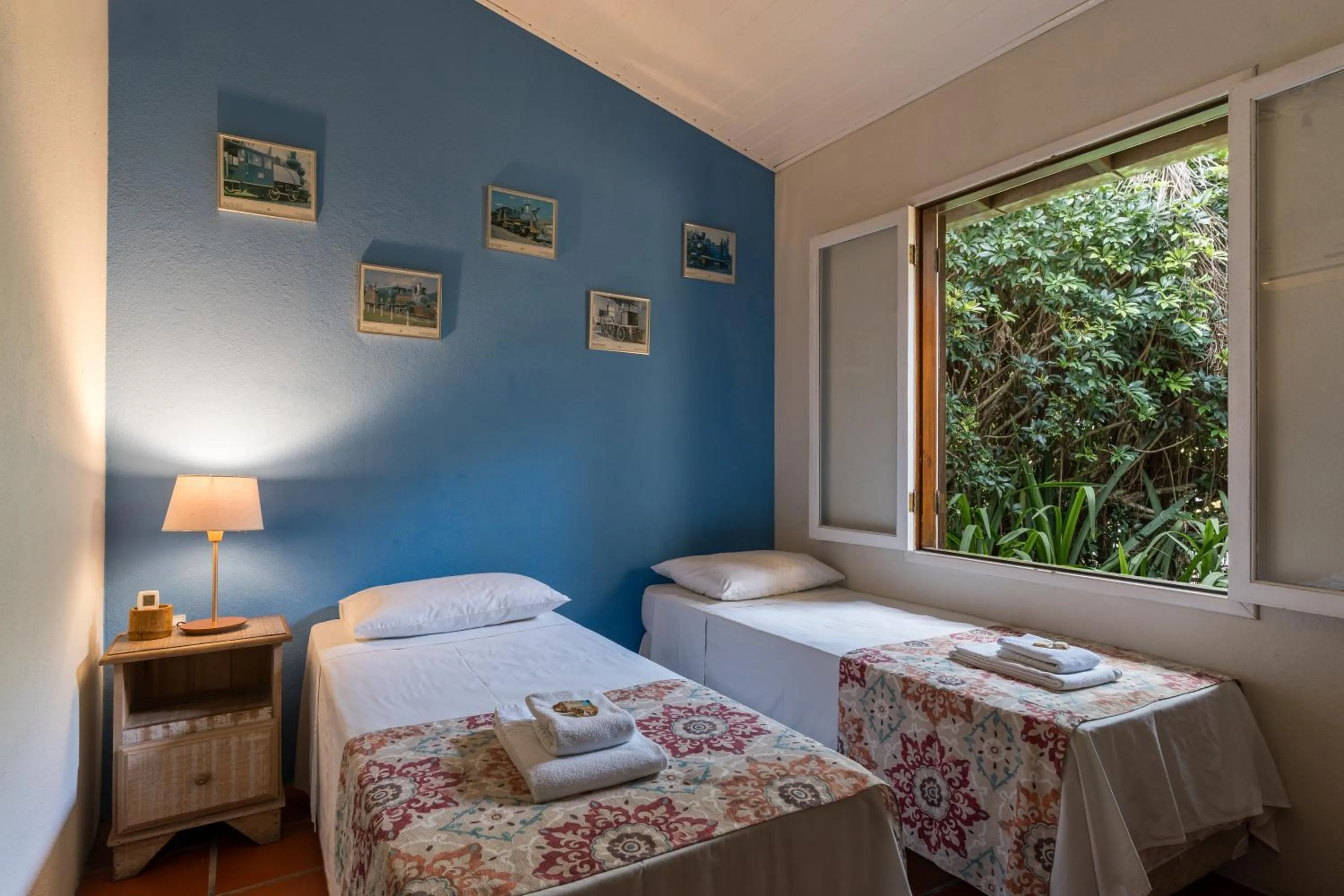 Bed in Pousada Vila Tamarindo Eco Lodge