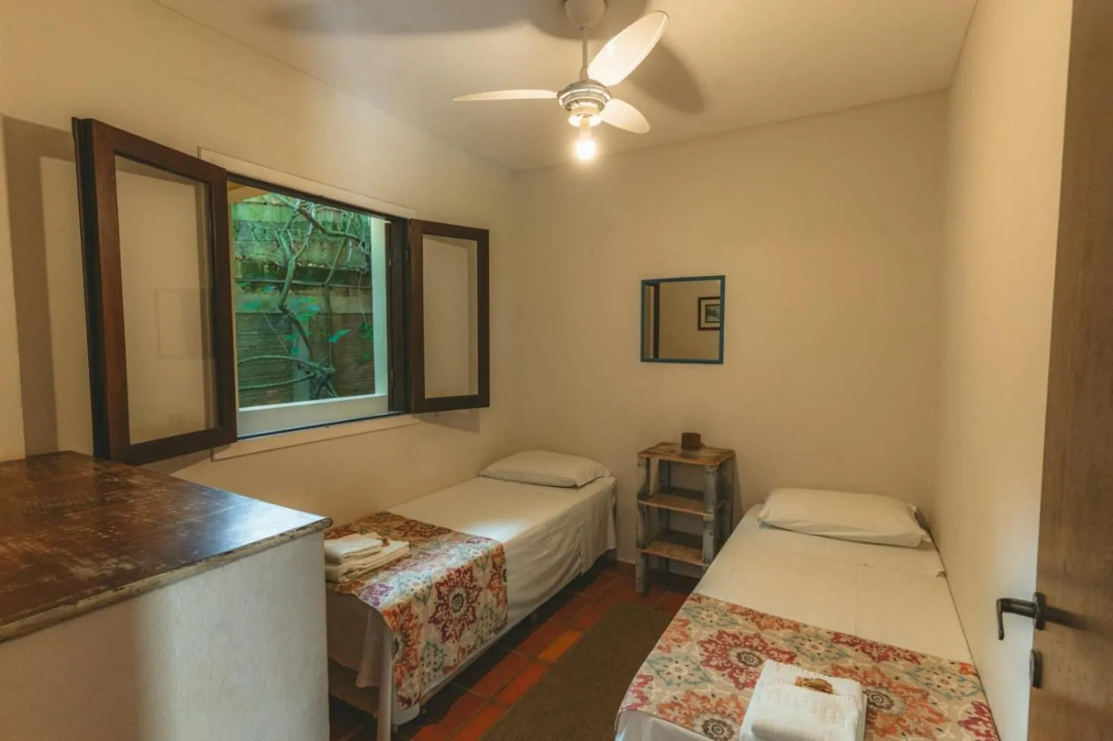 Bed in Pousada Vila Tamarindo Eco Lodge