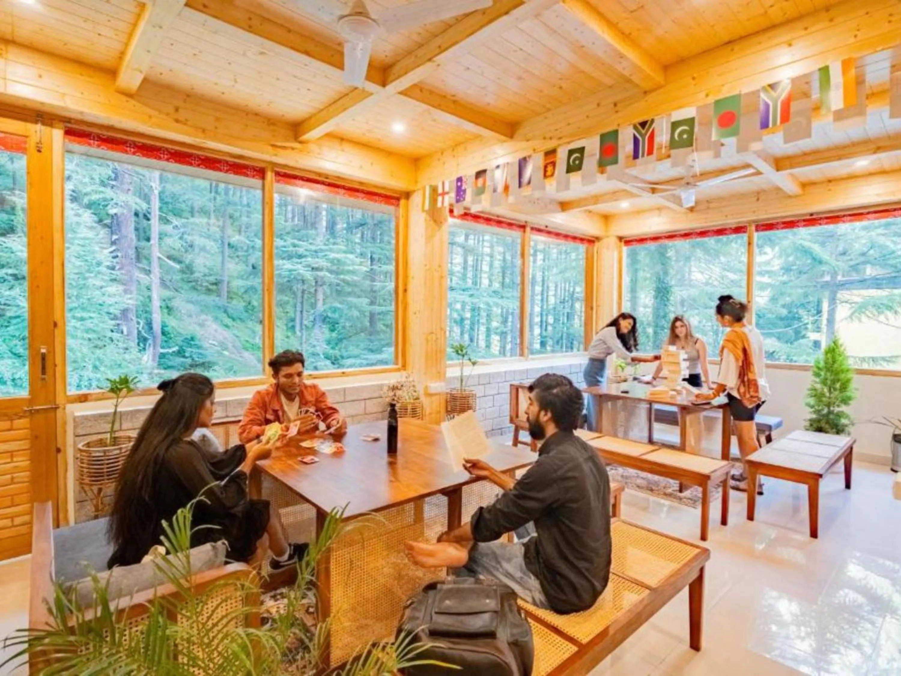 Restaurant/places to eat in The Hosteller Kasol