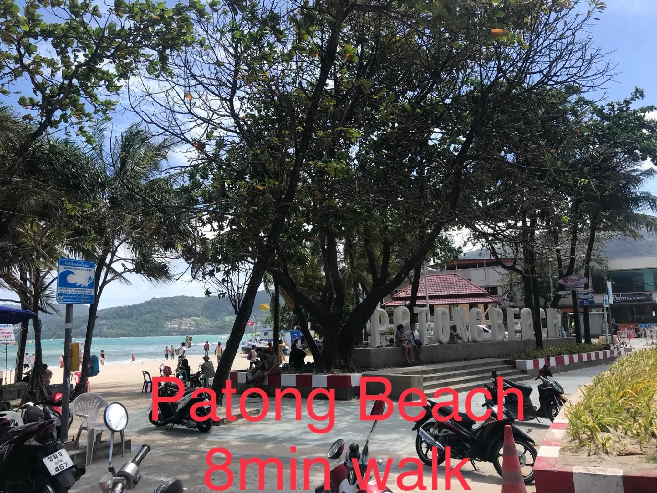 Beach in Q Victory Patong Hotel