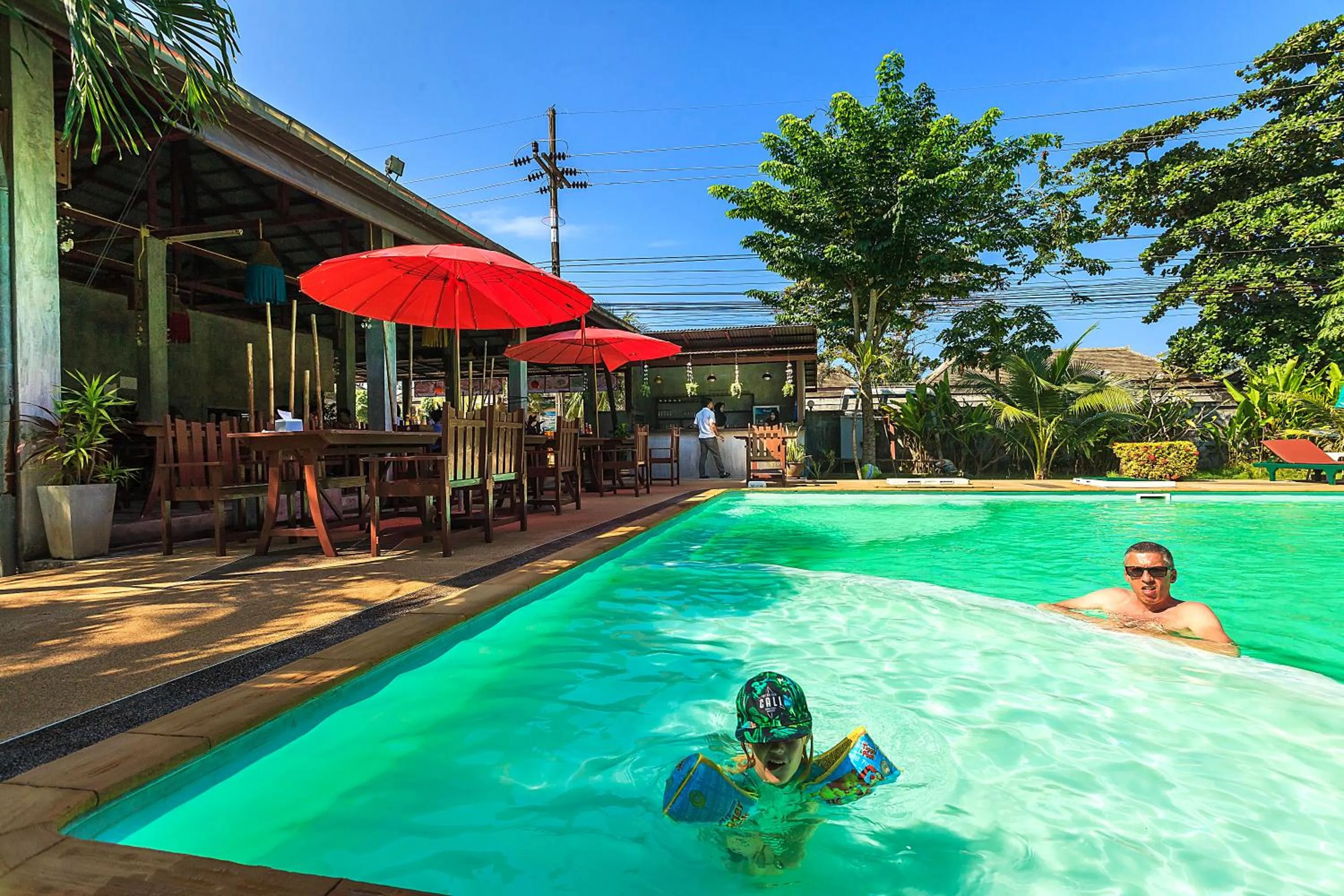 Swimming pool in Lanta Klong Nin Beach Resort