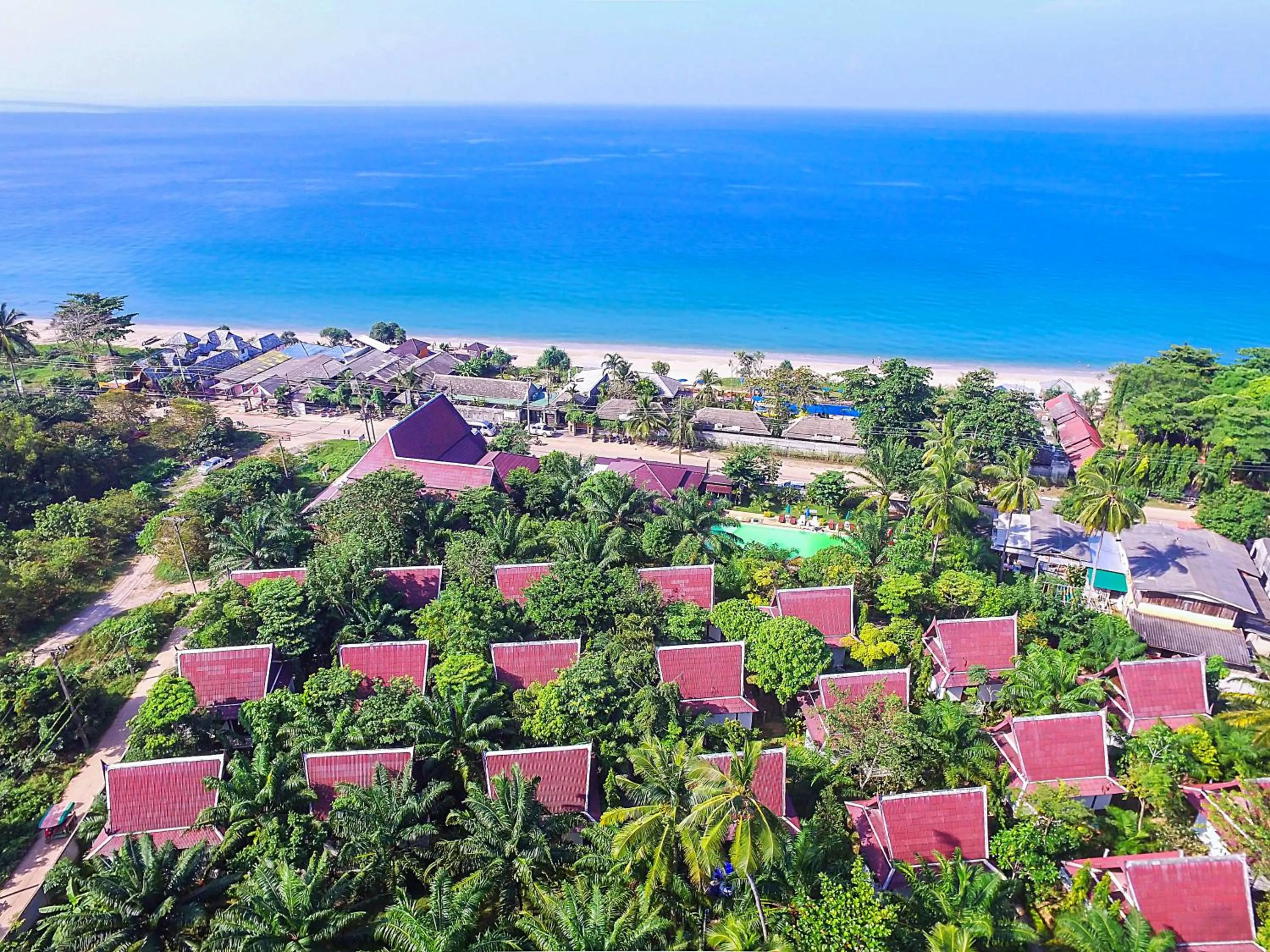 Bird's eye view in Lanta Klong Nin Beach Resort