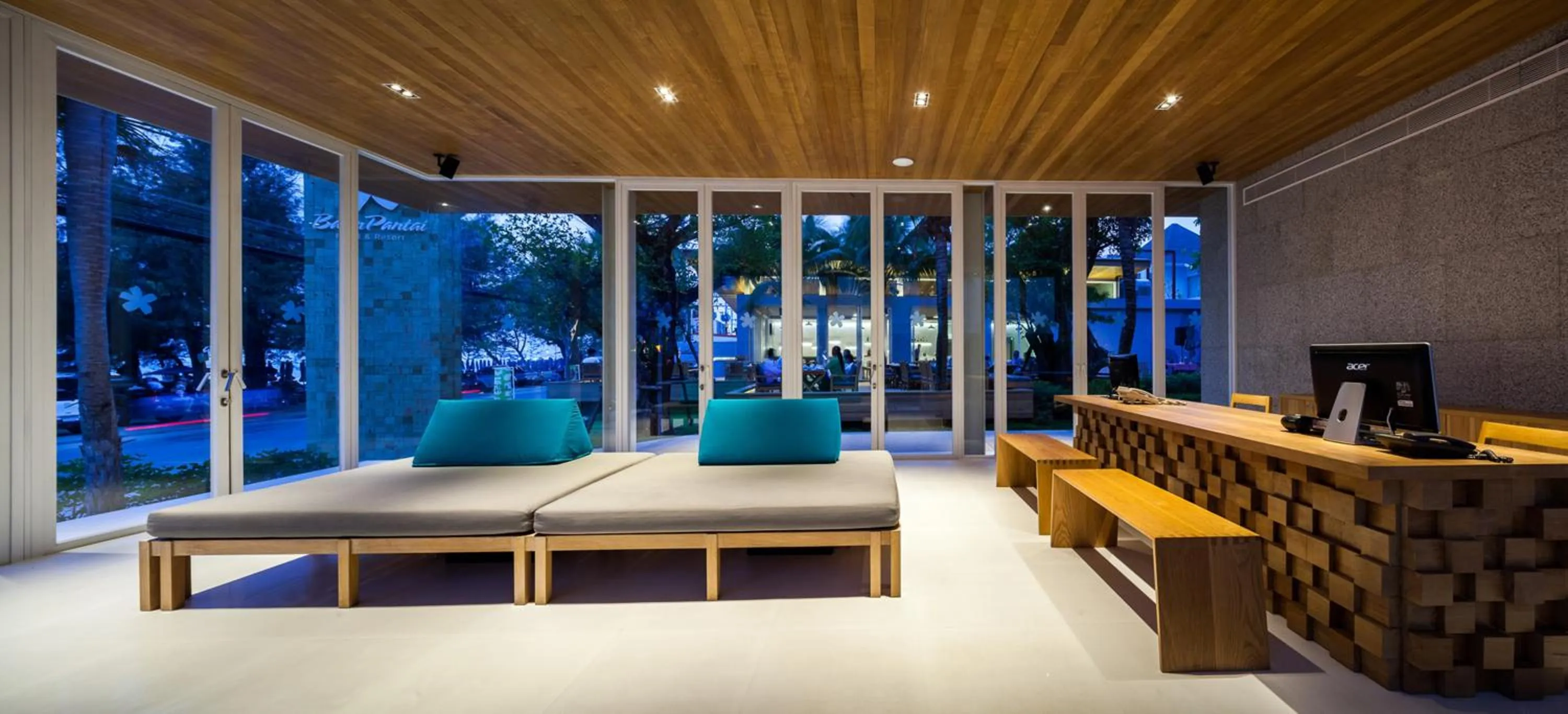 Lobby or reception in Bann Pantai Resort