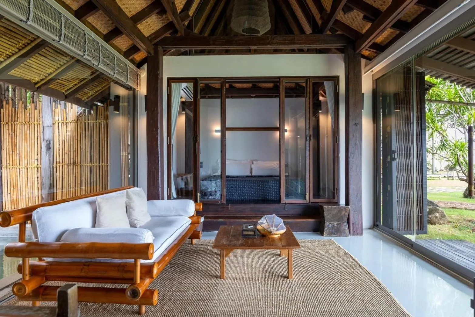 Living room in LA A NATU Sam Roi Yot