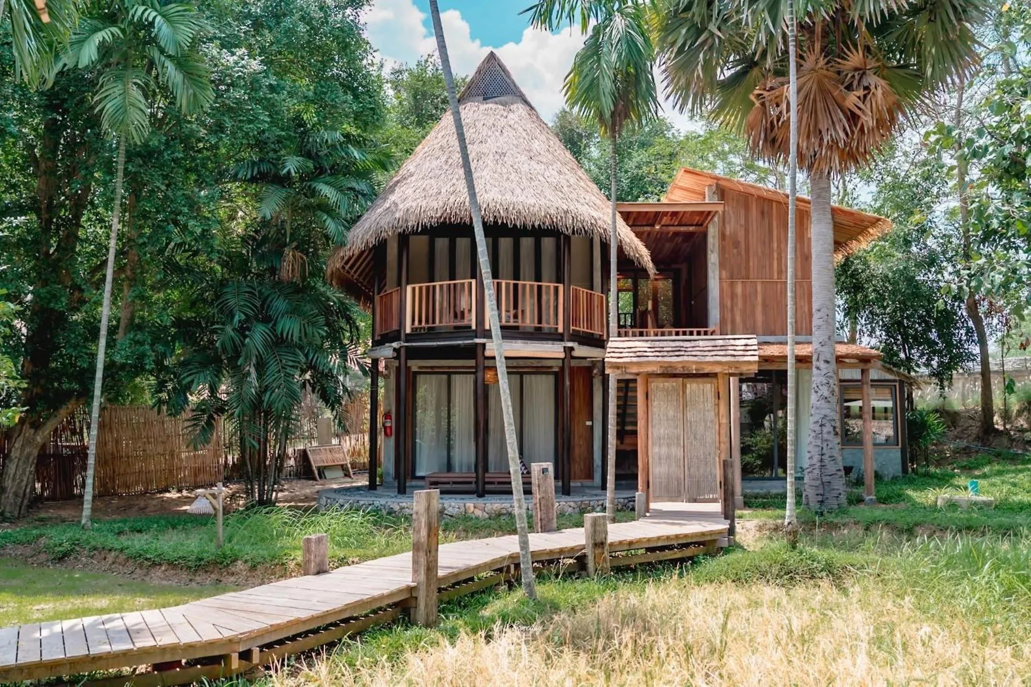 Garden view in LA A NATU Sam Roi Yot